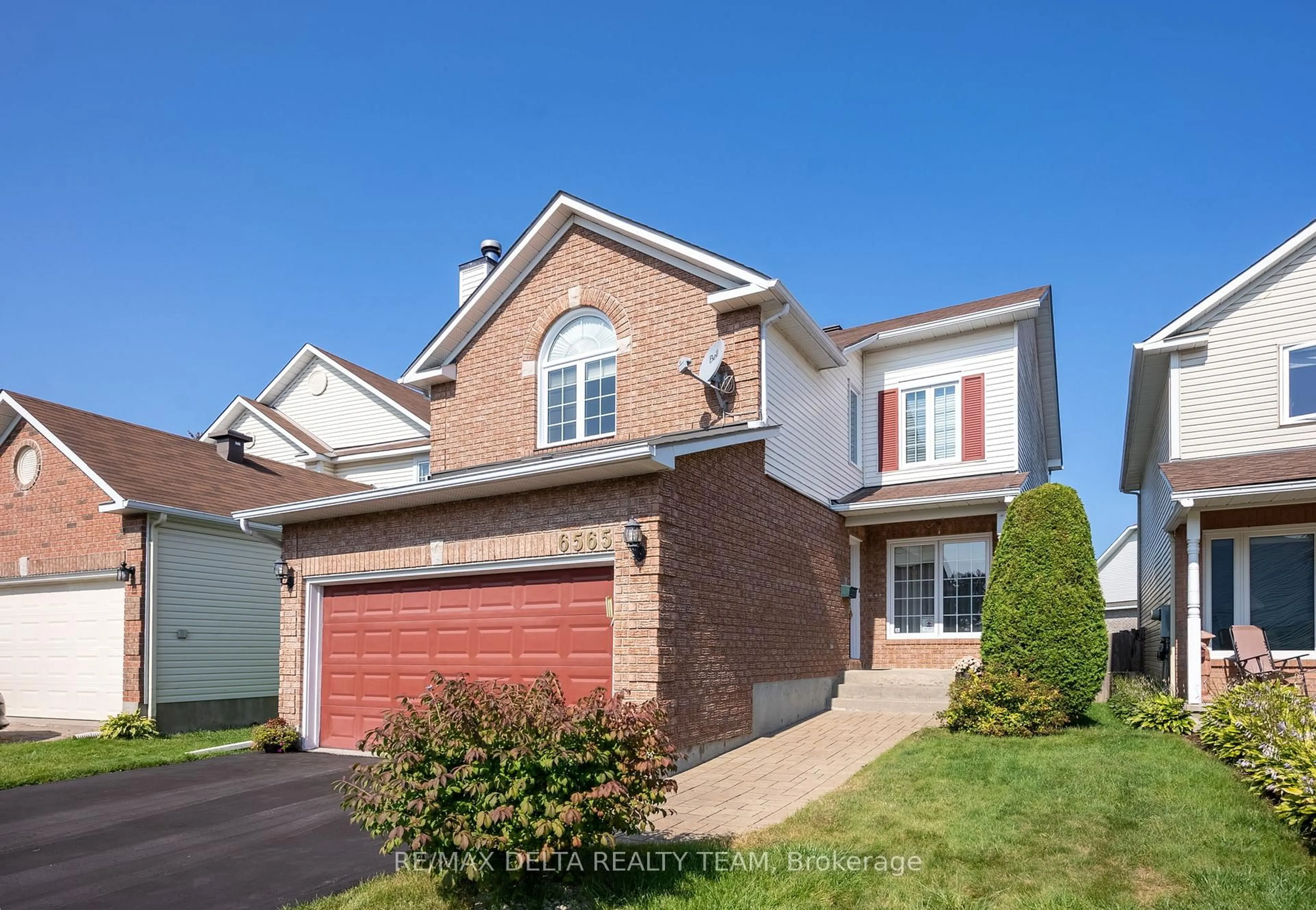 Home with brick exterior material, street for 6565 DES CHOUETTES Lane, Ottawa Ontario K1C 7E6