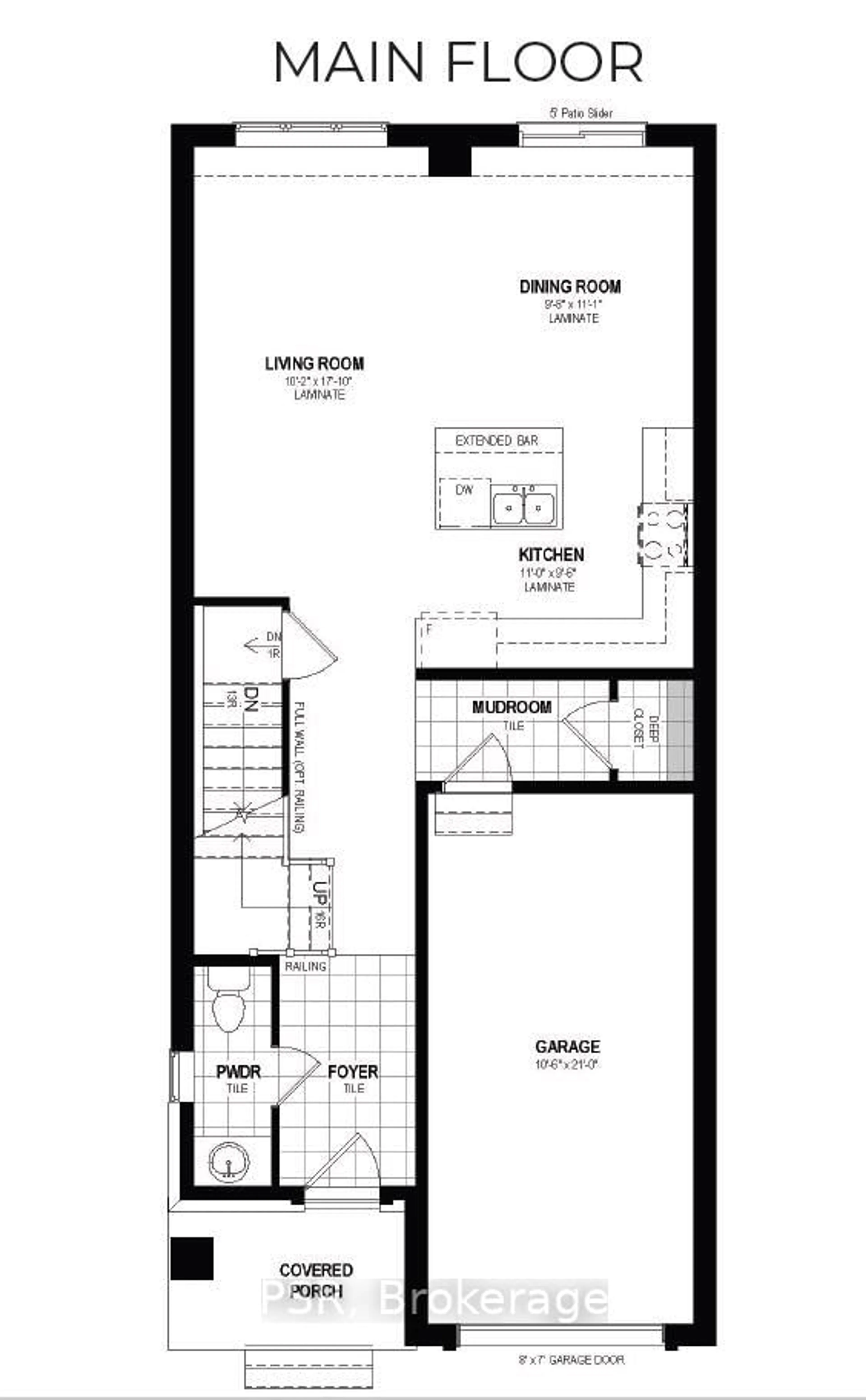 Floor plan for Lot 12 Rivergreen Cres, Cambridge Ontario N1S 0G1
