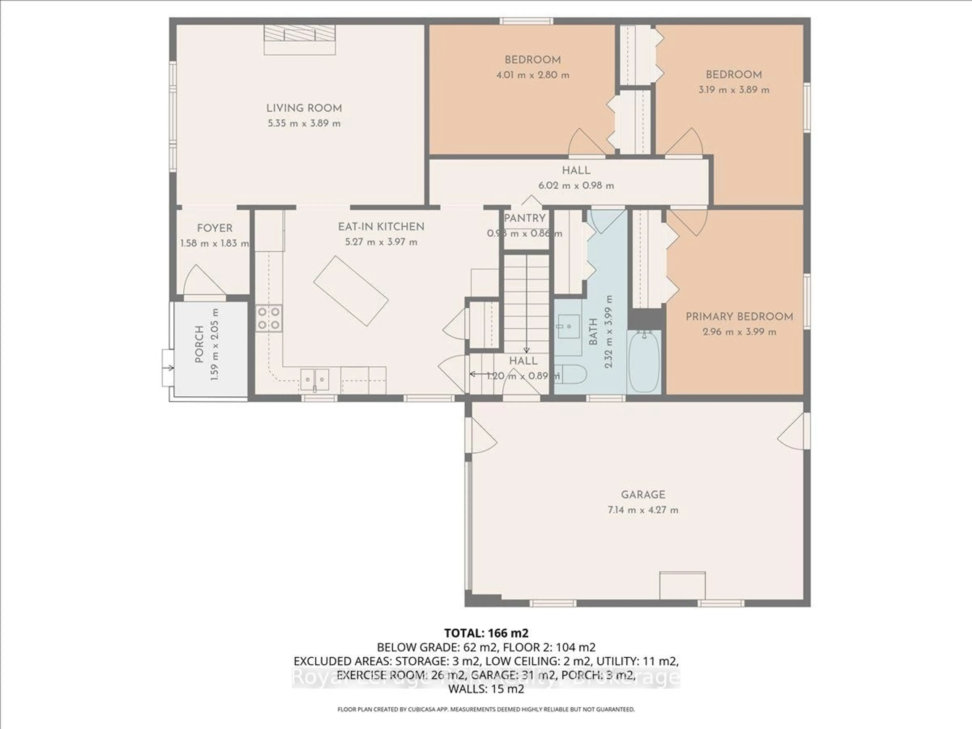 Floor plan for 579 19th Ave, Hanover Ontario N4N 3G4