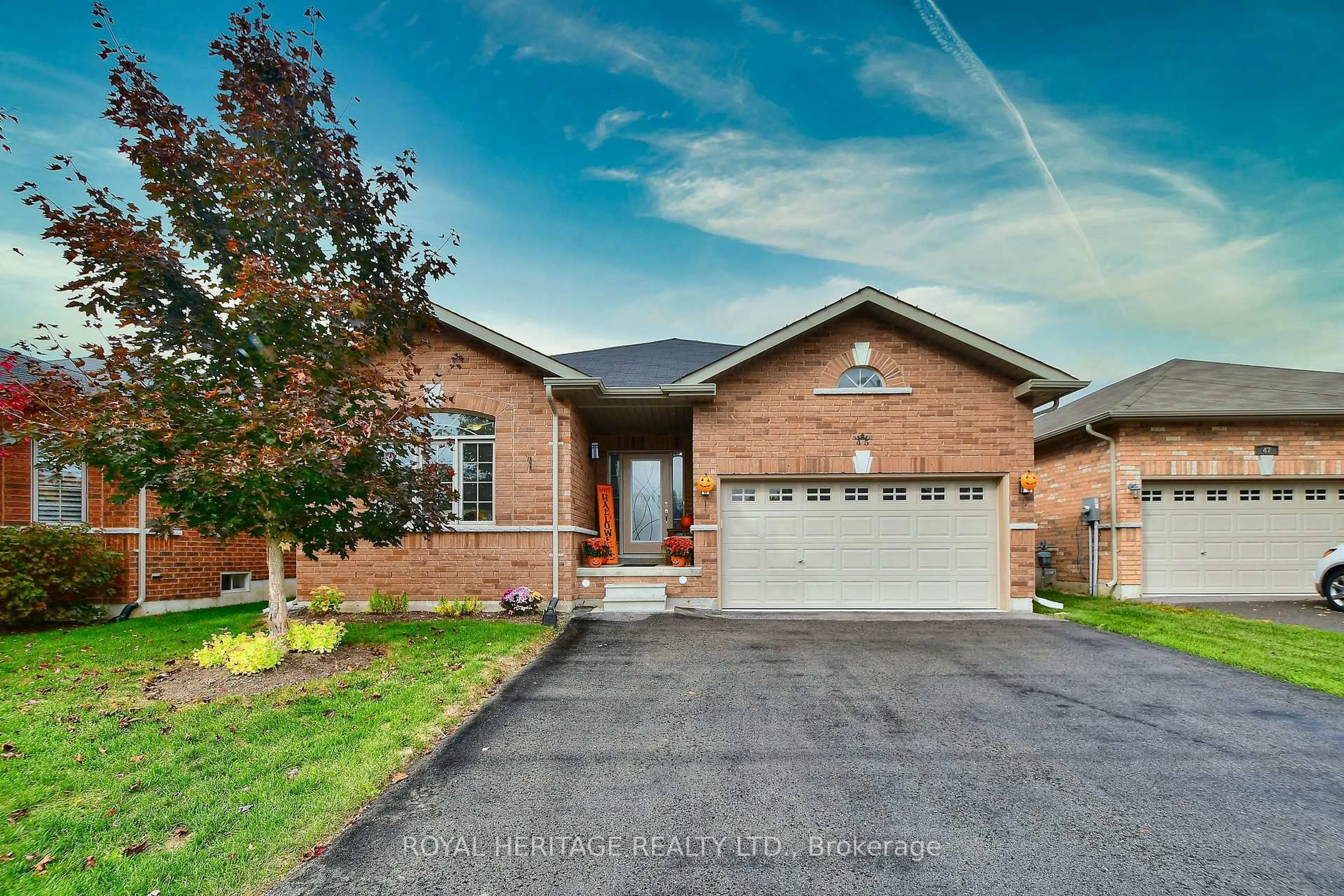 Home with brick exterior material, street for 45 White Hart Lane, Trent Hills Ontario K0L 1Y0