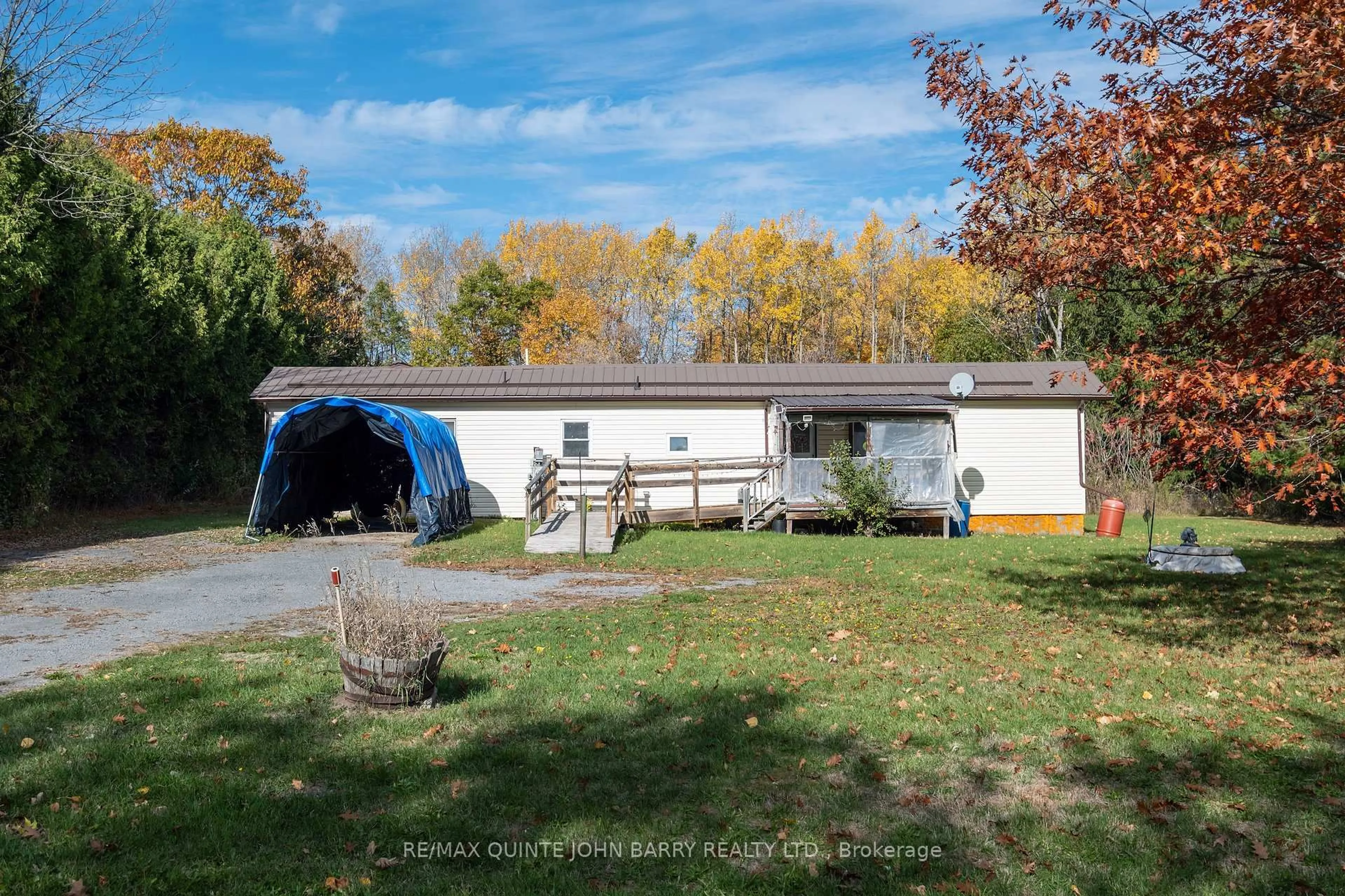 A pic from outside/outdoor area/front of a property/back of a property/a pic from drone, unknown for 16586 Telephone Rd, Brighton Ontario K0K 1H0