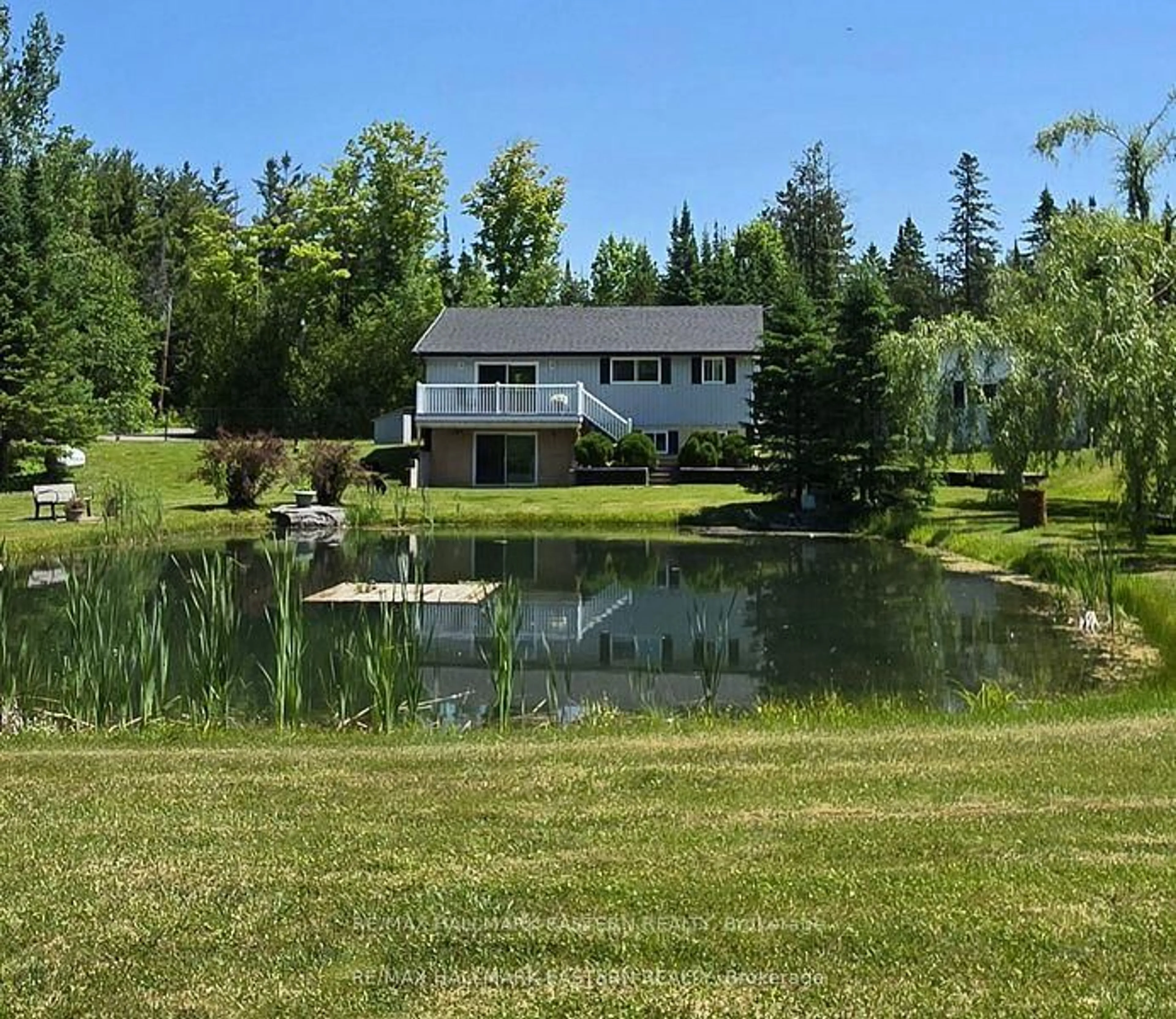 A pic from outside/outdoor area/front of a property/back of a property/a pic from drone, water/lake/river/ocean view for 4075 County Road 44, Havelock-Belmont-Methuen Ontario K0L 1Z0