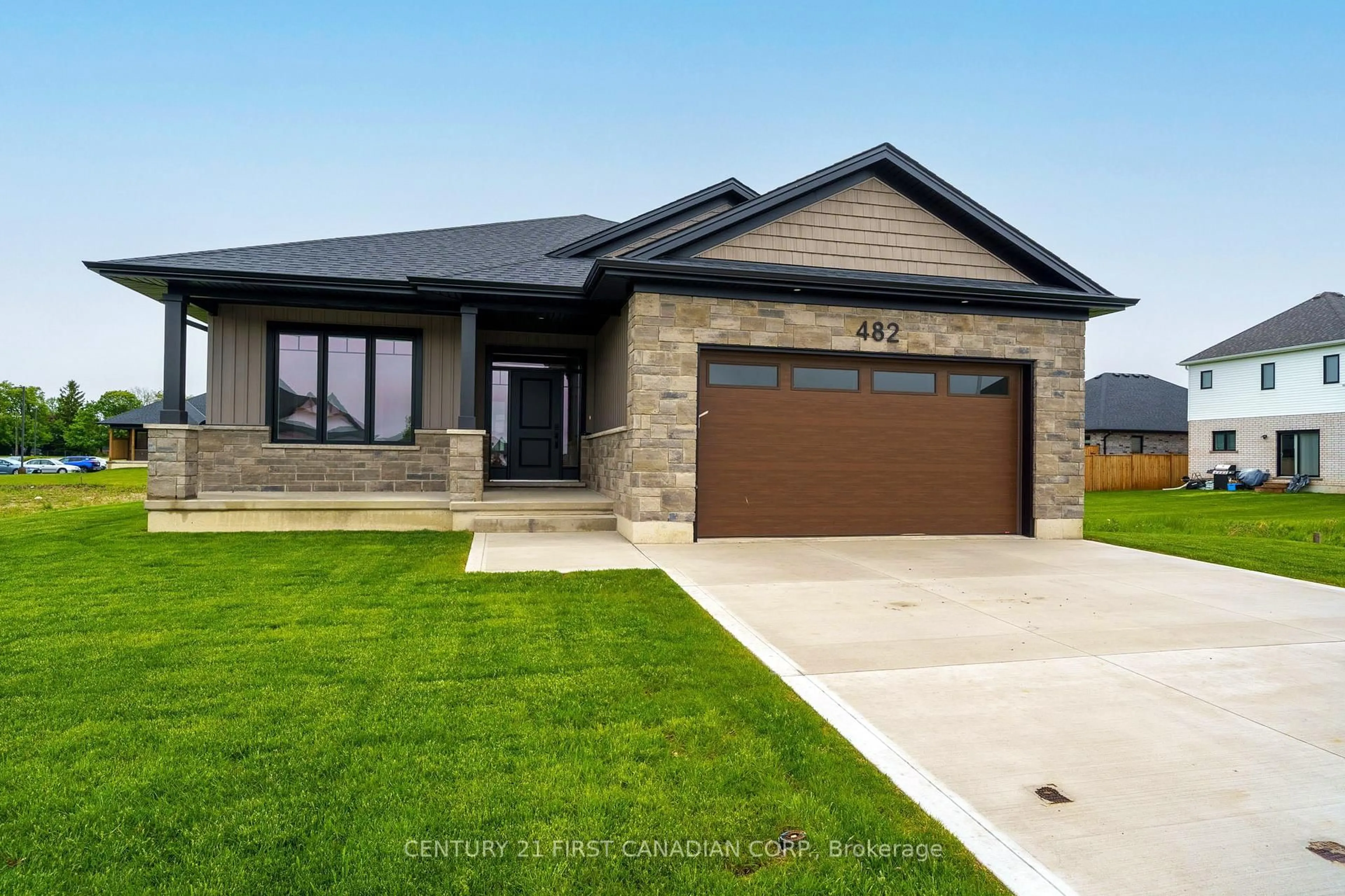 Home with brick exterior material, street for 482 Julianna Crt, Plympton-Wyoming Ontario N0N 1T0