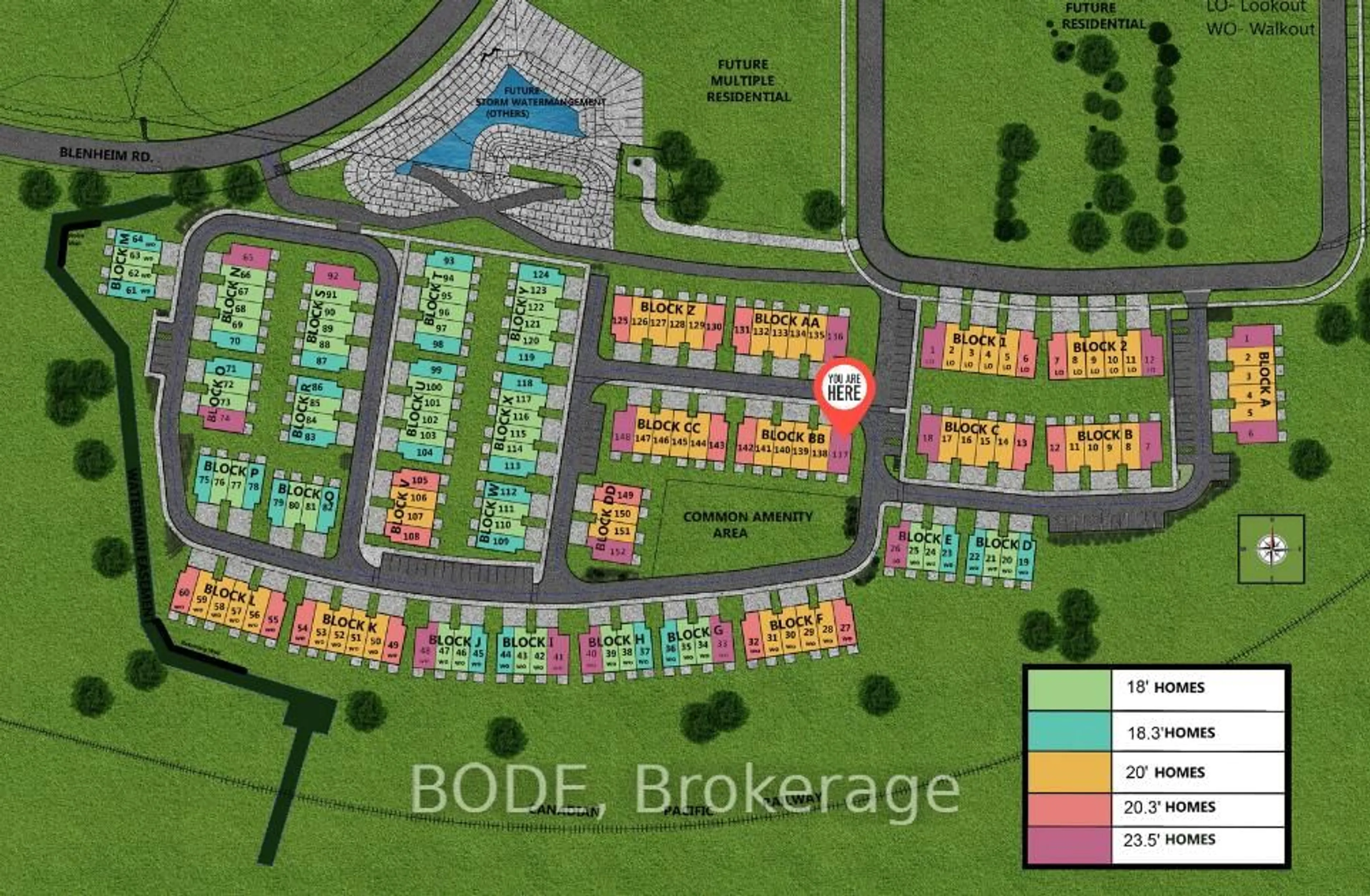 Floor plan for 5 Pin Oak Common, Cambridge Ontario N1S 0G3