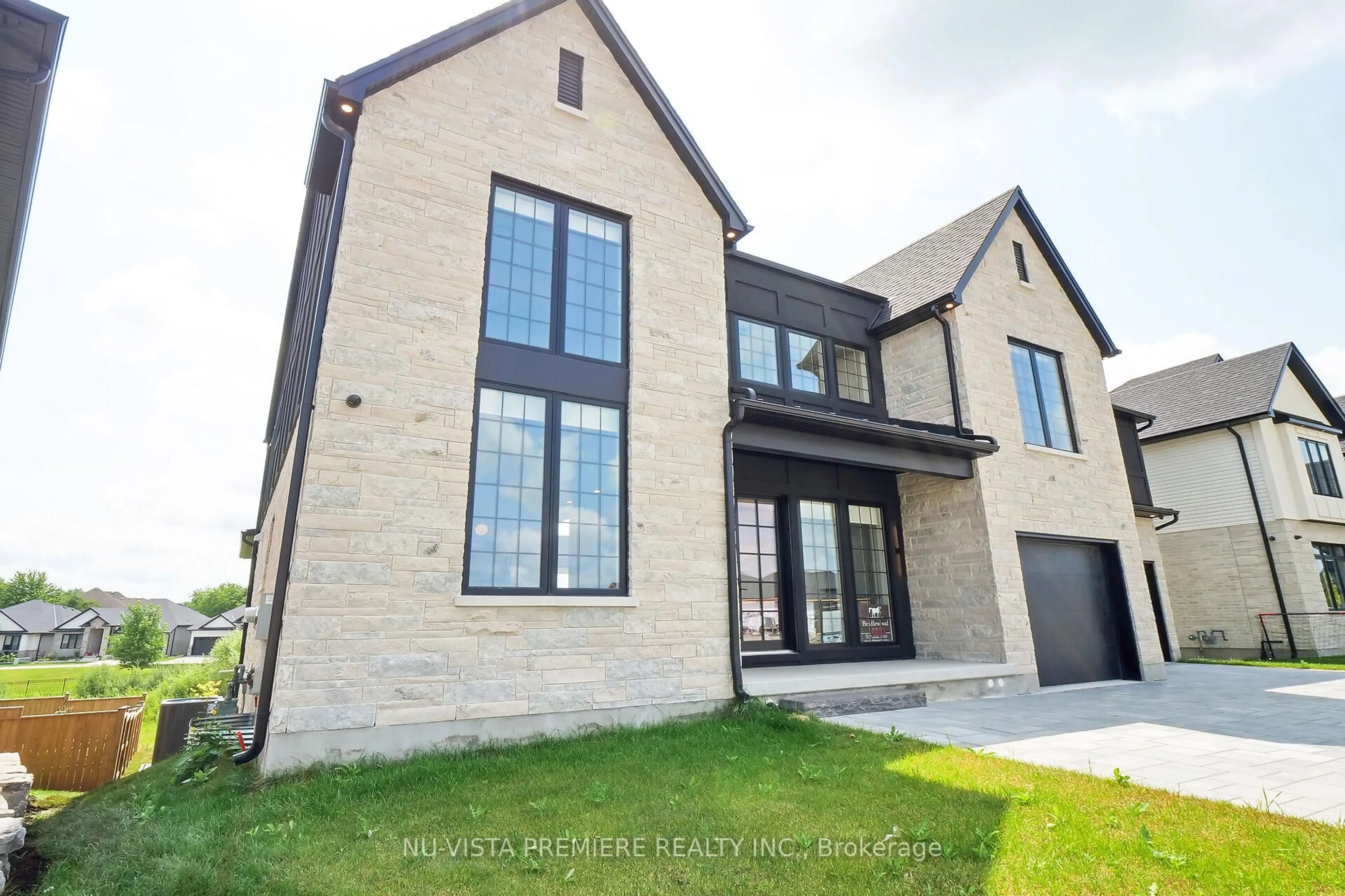 Home with brick exterior material, street for 7301 Silver Creek Circ, London South Ontario N6P 0G8
