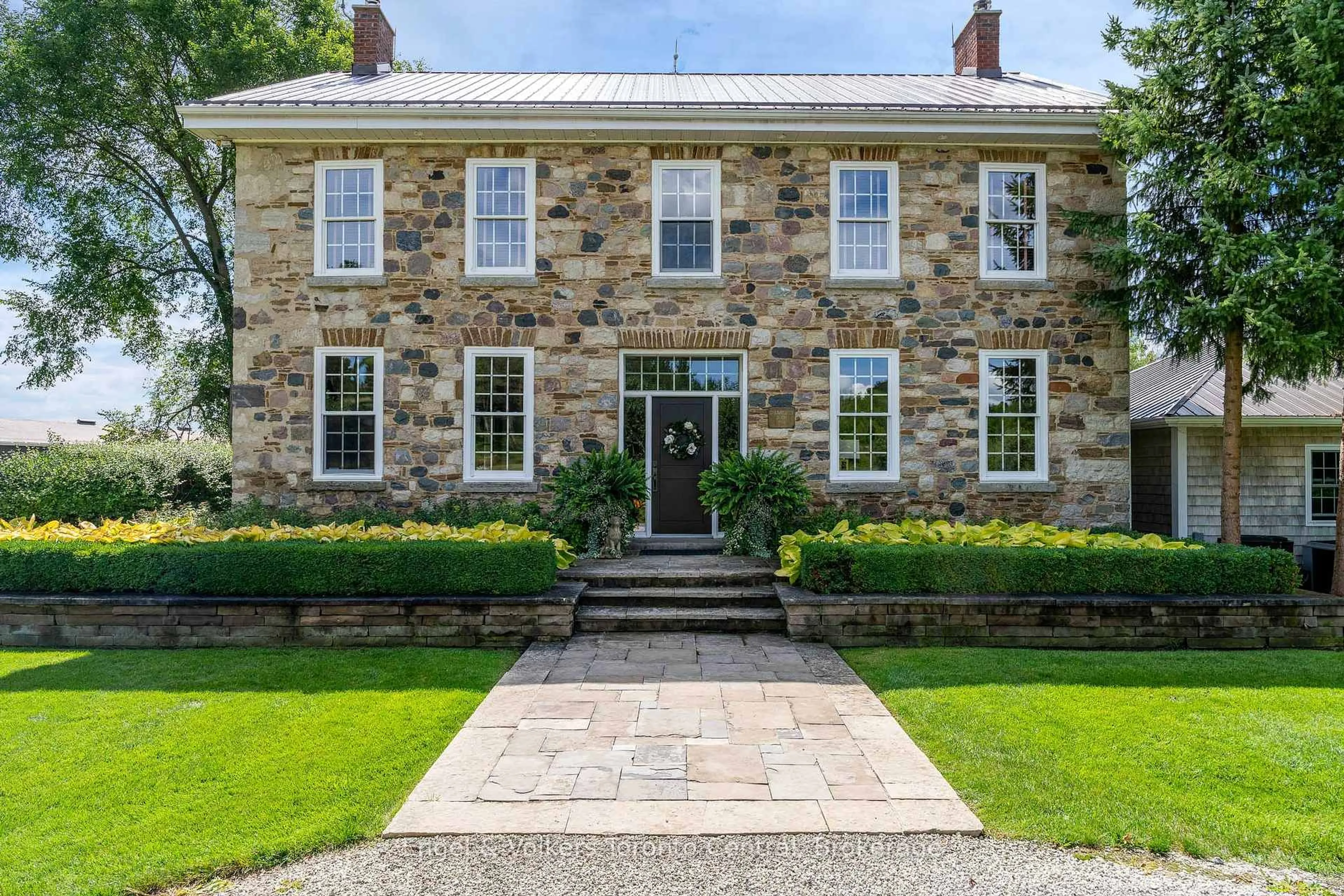 Home with brick exterior material, street for 727070 Side Rd 22C Sdrd, Grey Highlands Ontario N0H 1J0