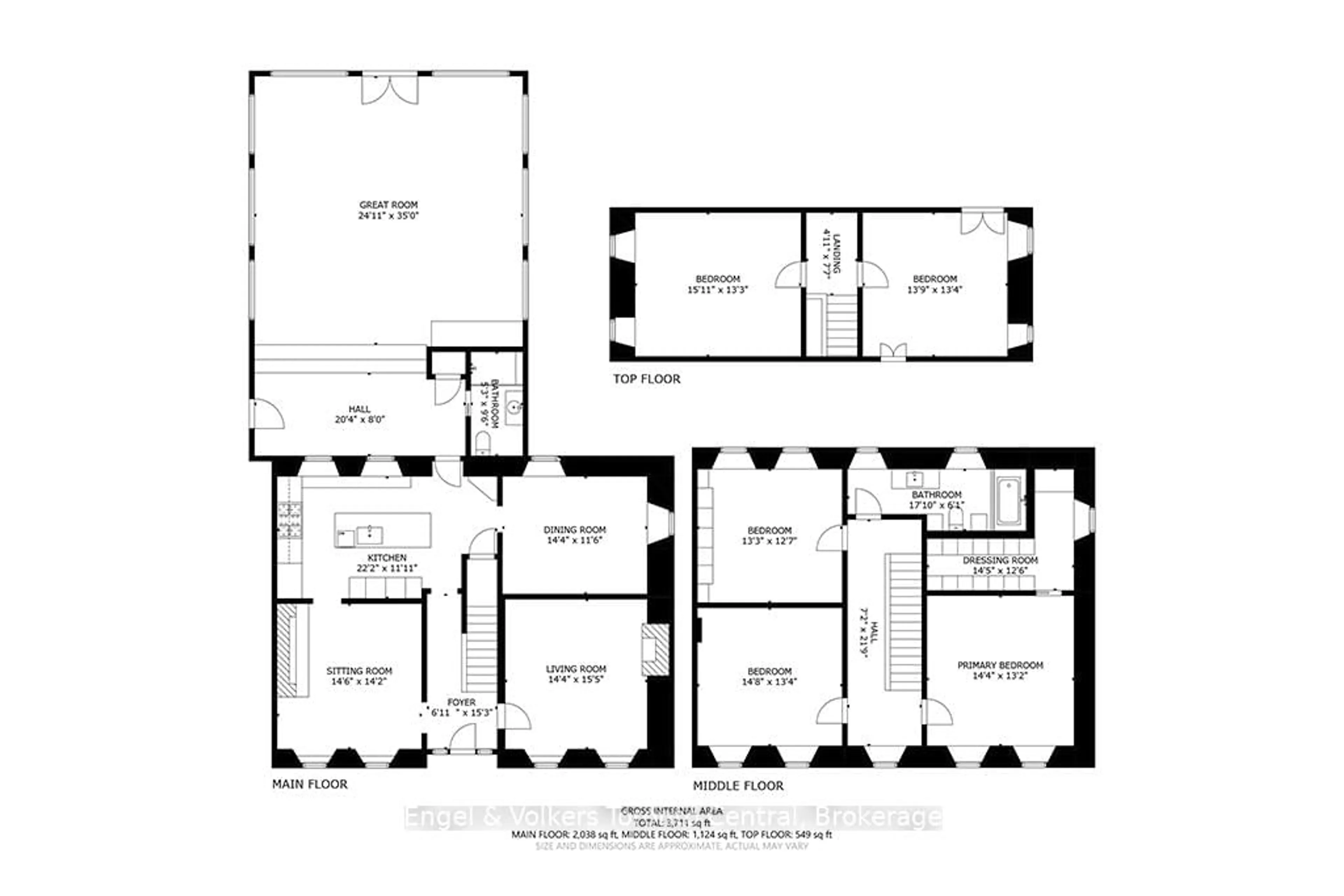 Floor plan for 727070 Side Rd 22C Sdrd, Grey Highlands Ontario N0H 1J0