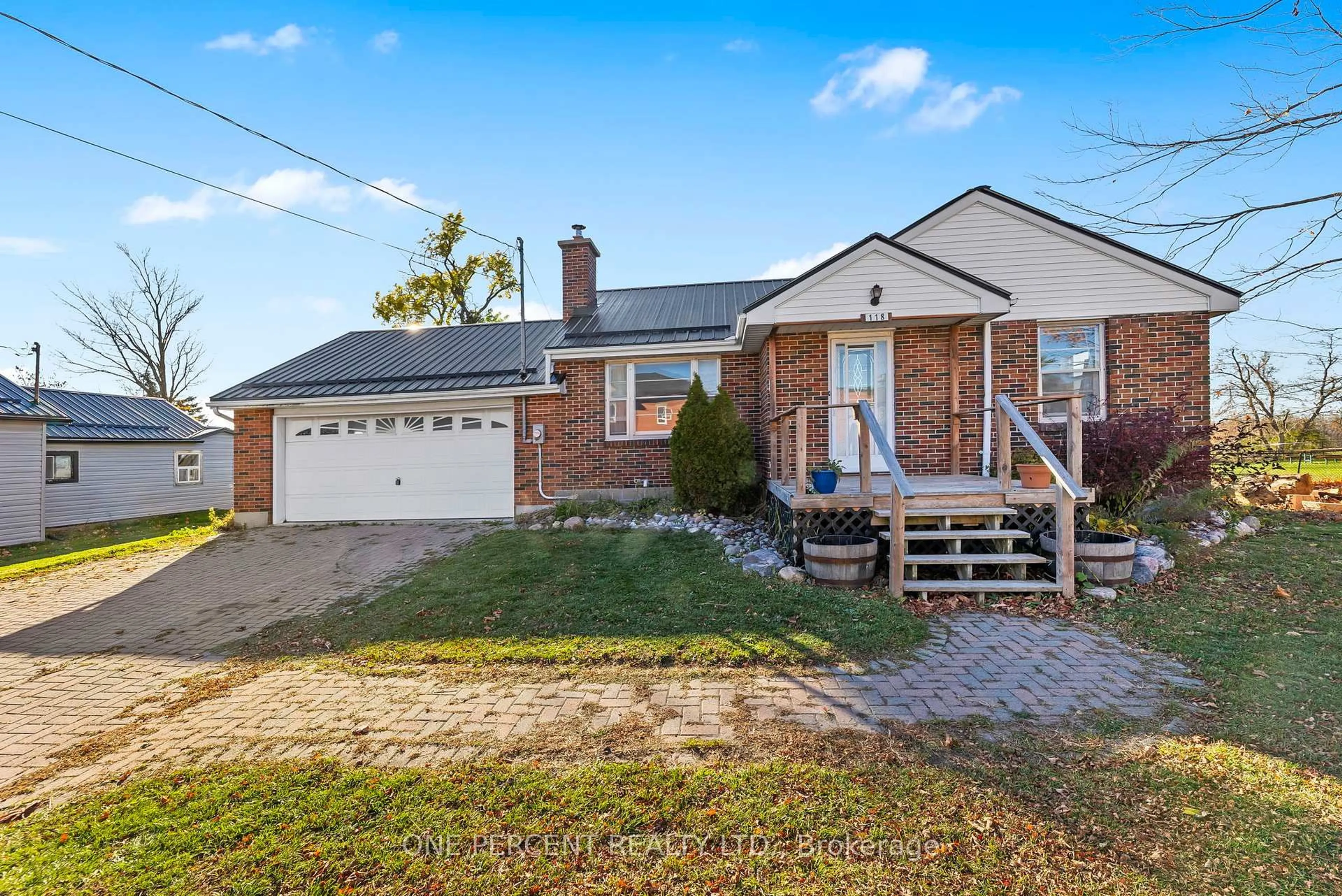 Home with brick exterior material, street for 118 Nappadale St, Kawartha Lakes Ontario K0M 2T0