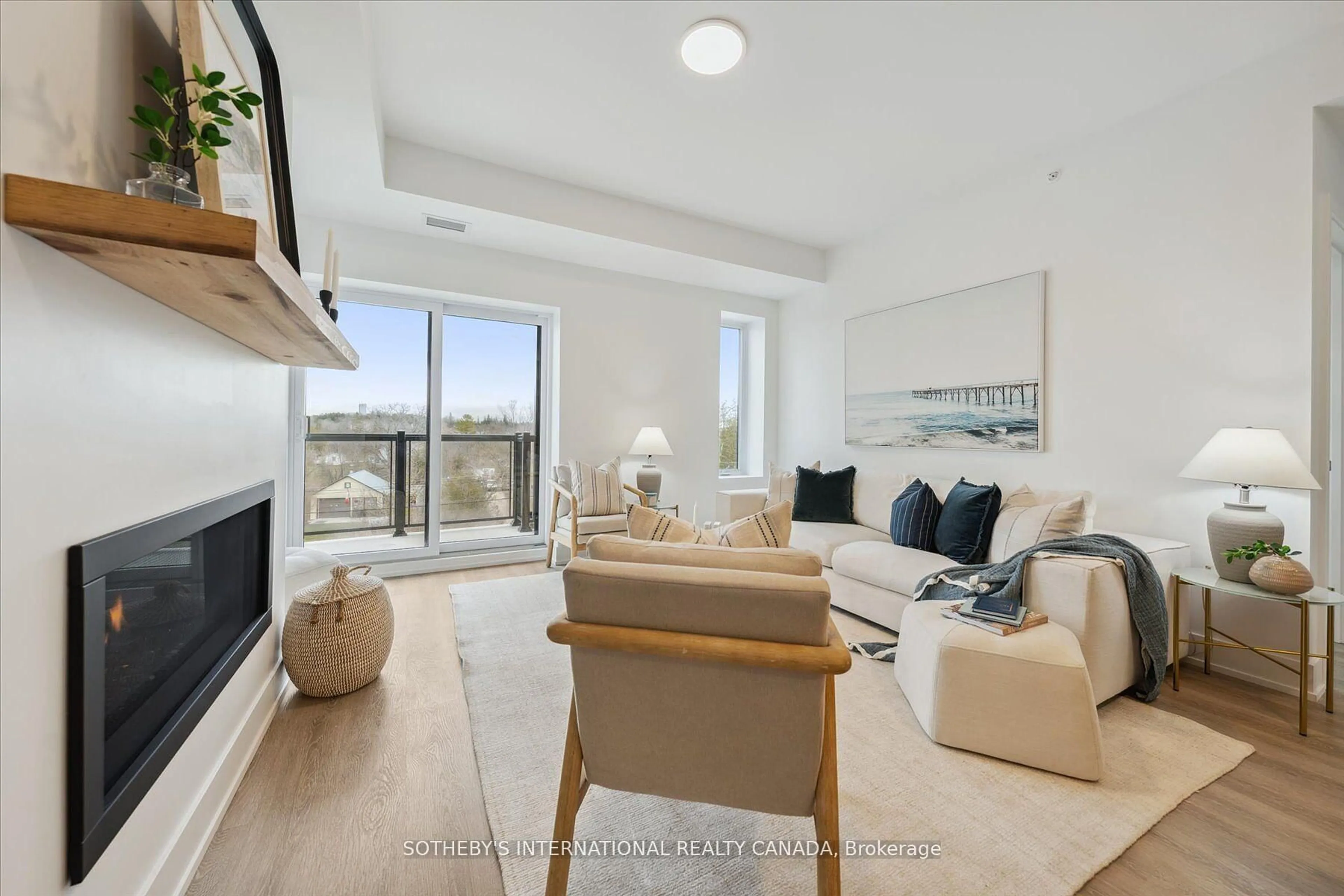 Living room with furniture, unknown for 19B West St #306, Kawartha Lakes Ontario K0M 1N0