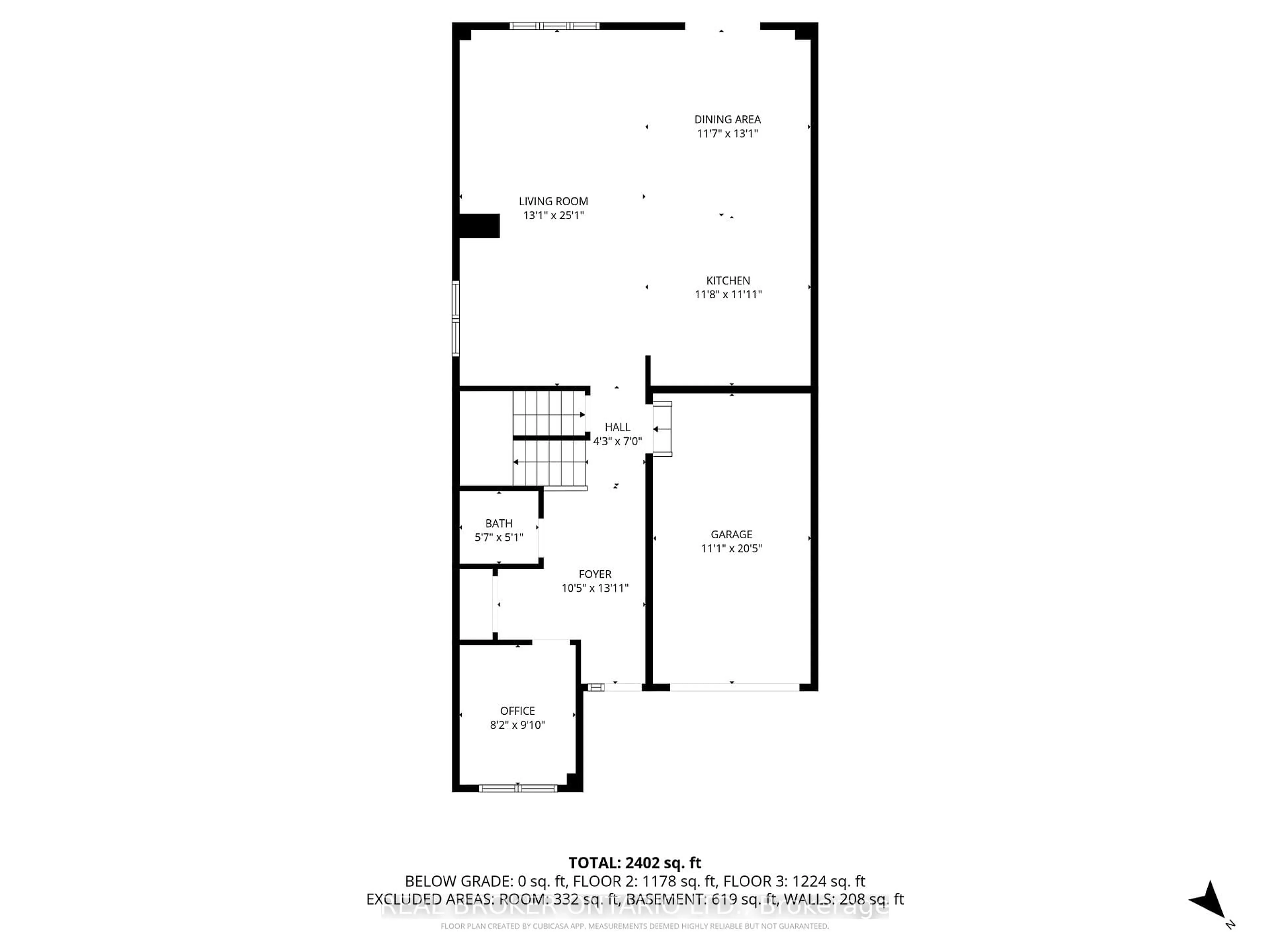 Floor plan for 10 Granite Ridge Tr, Hamilton Ontario L8B 1Y4