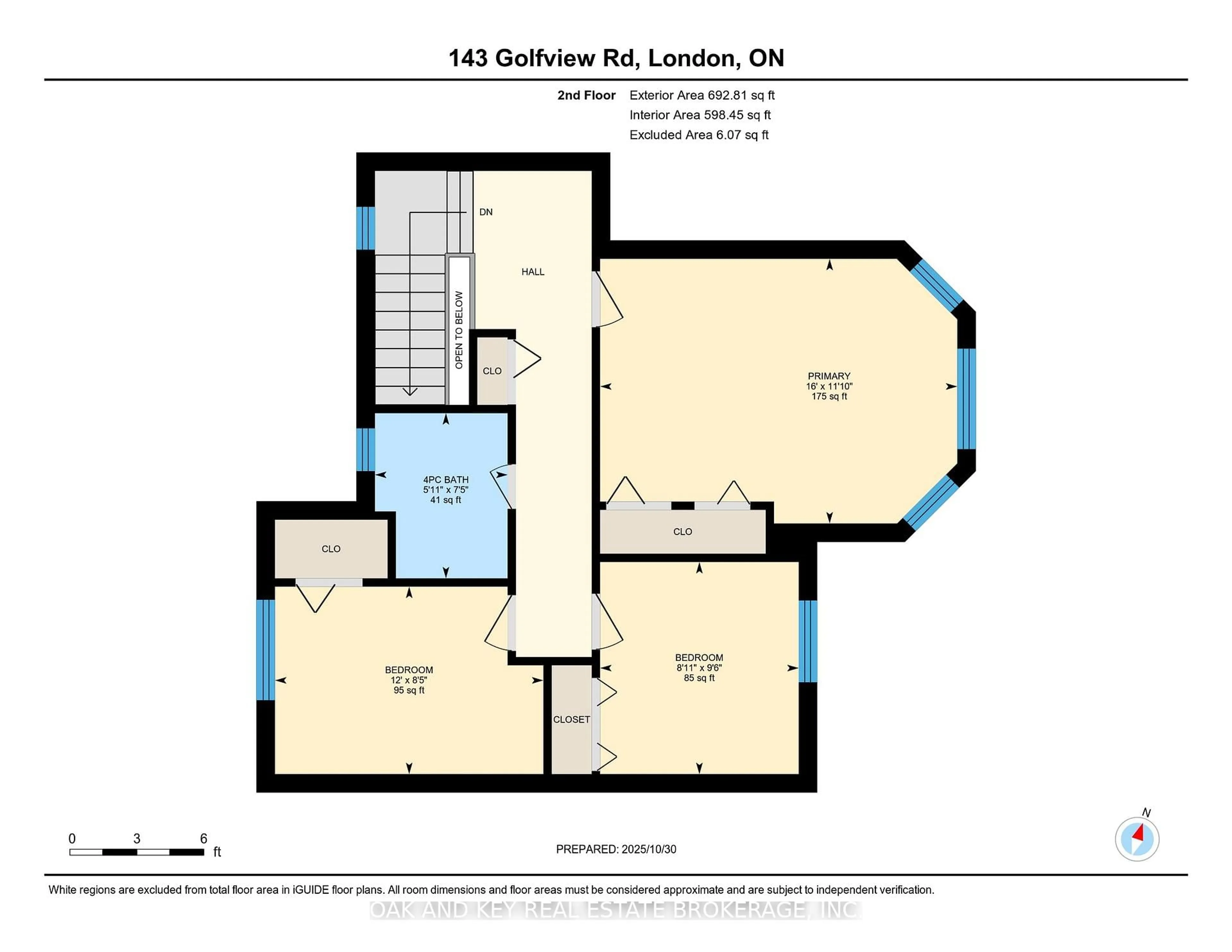 Floor plan for 143 Golfview Rd, London South Ontario N6C 5V4