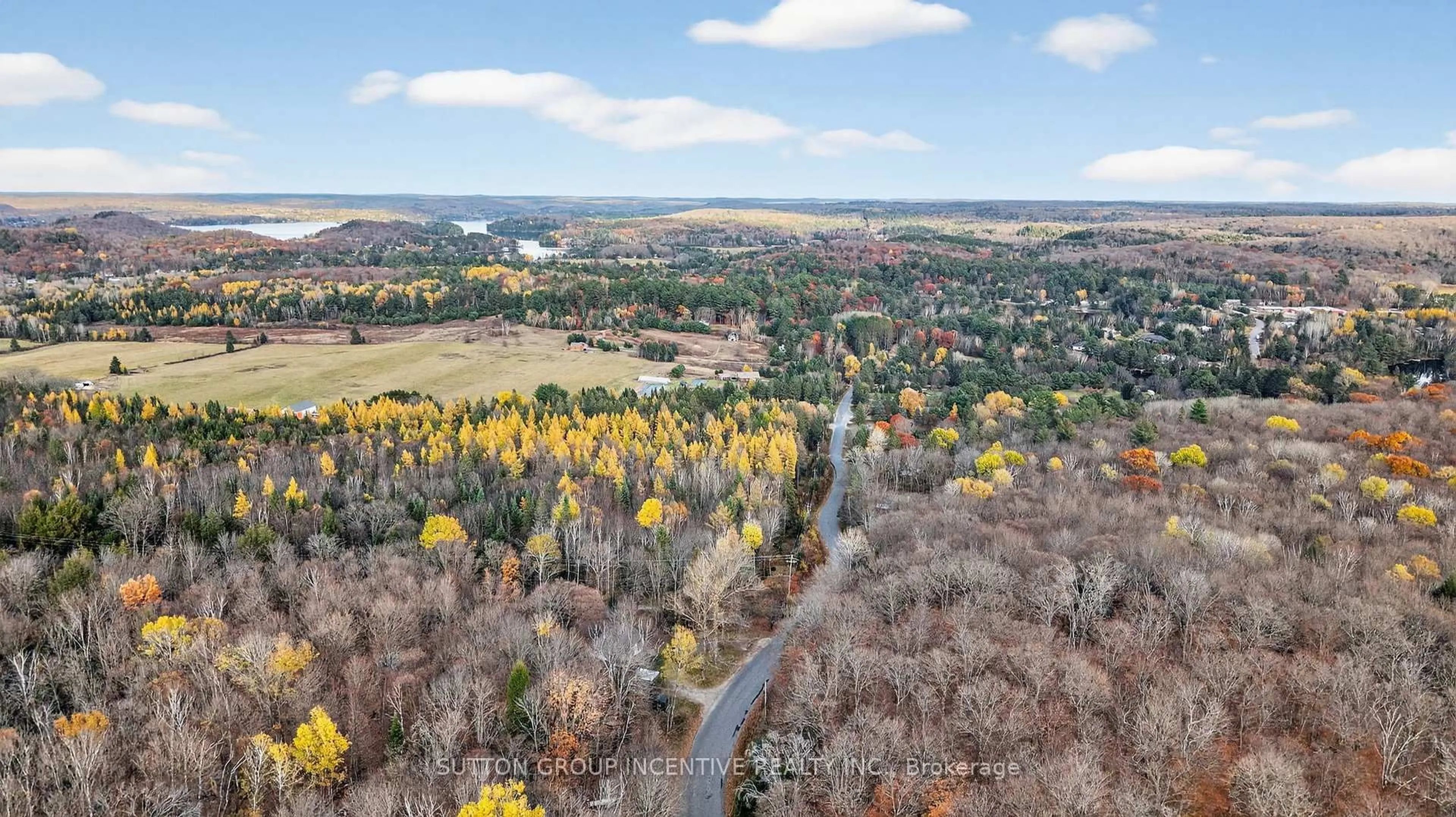 A pic from outside/outdoor area/front of a property/back of a property/a pic from drone, forest/trees view for 351 CHUB LAKE Rd, Huntsville Ontario P1H 1S4