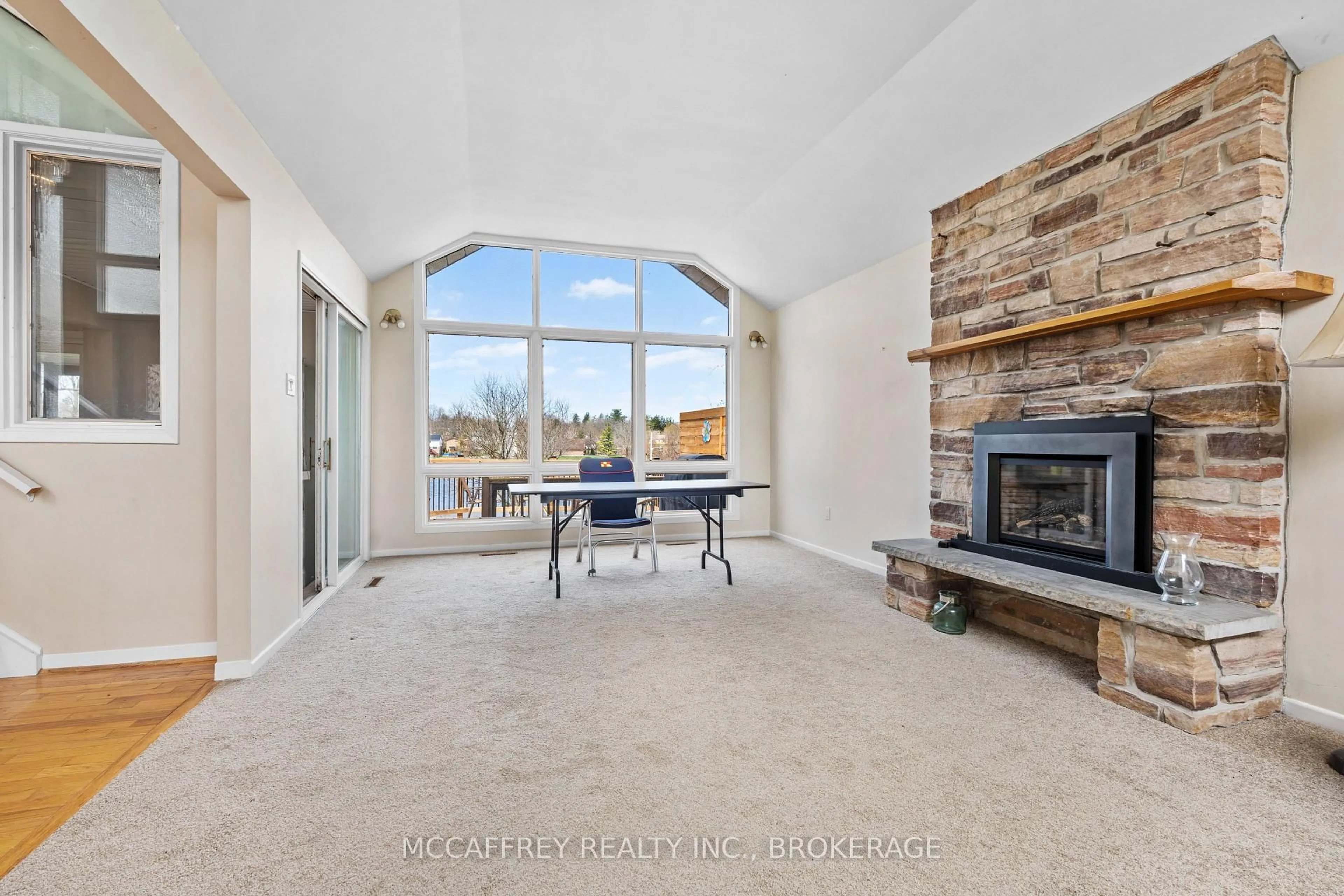 Living room with furniture, ceramic/tile floor for 79 River Rd, Greater Napanee Ontario K7R 3H3