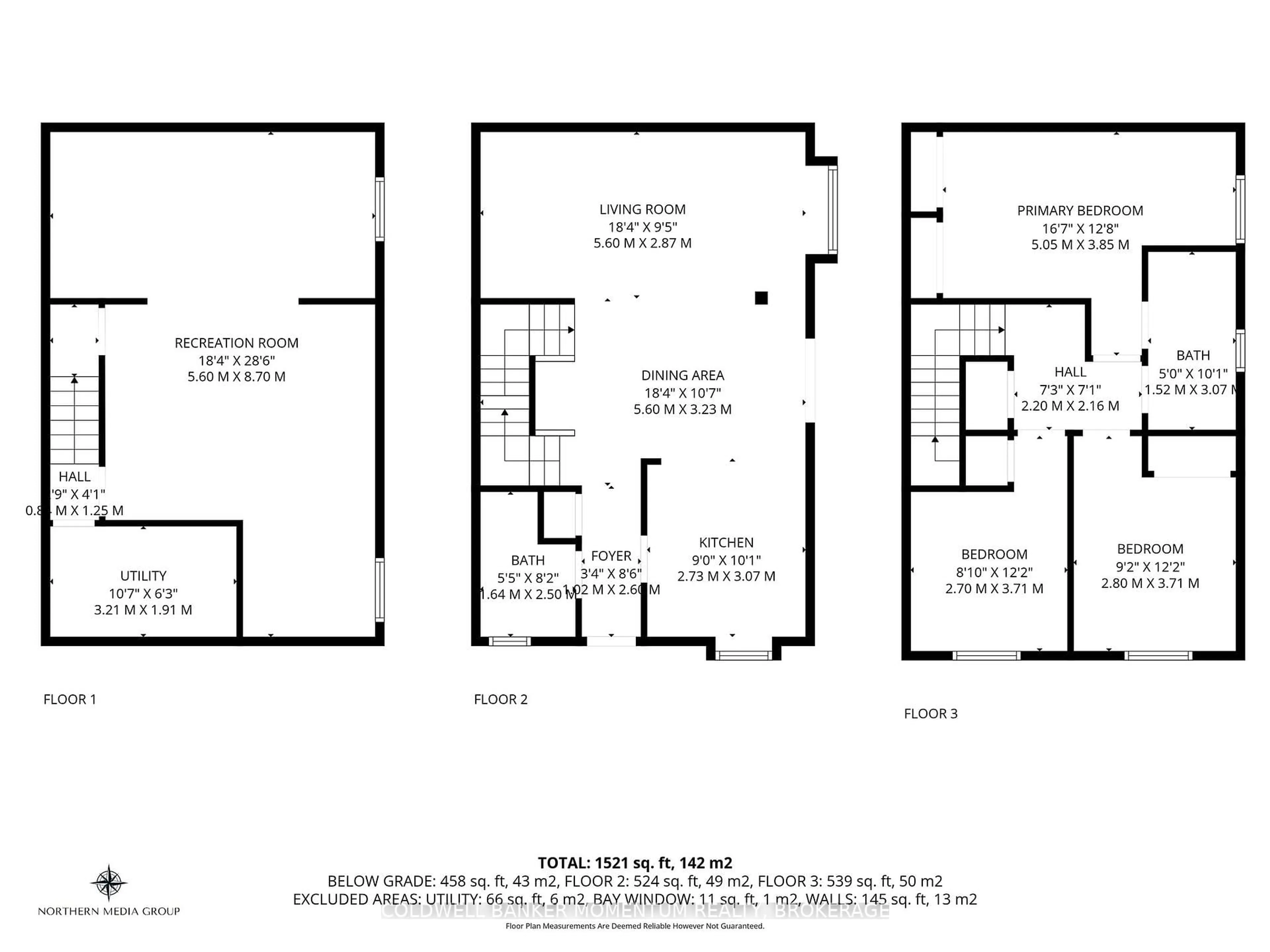 Floor plan for 58 Margery Ave, St. Catharines Ontario L2R 6K1