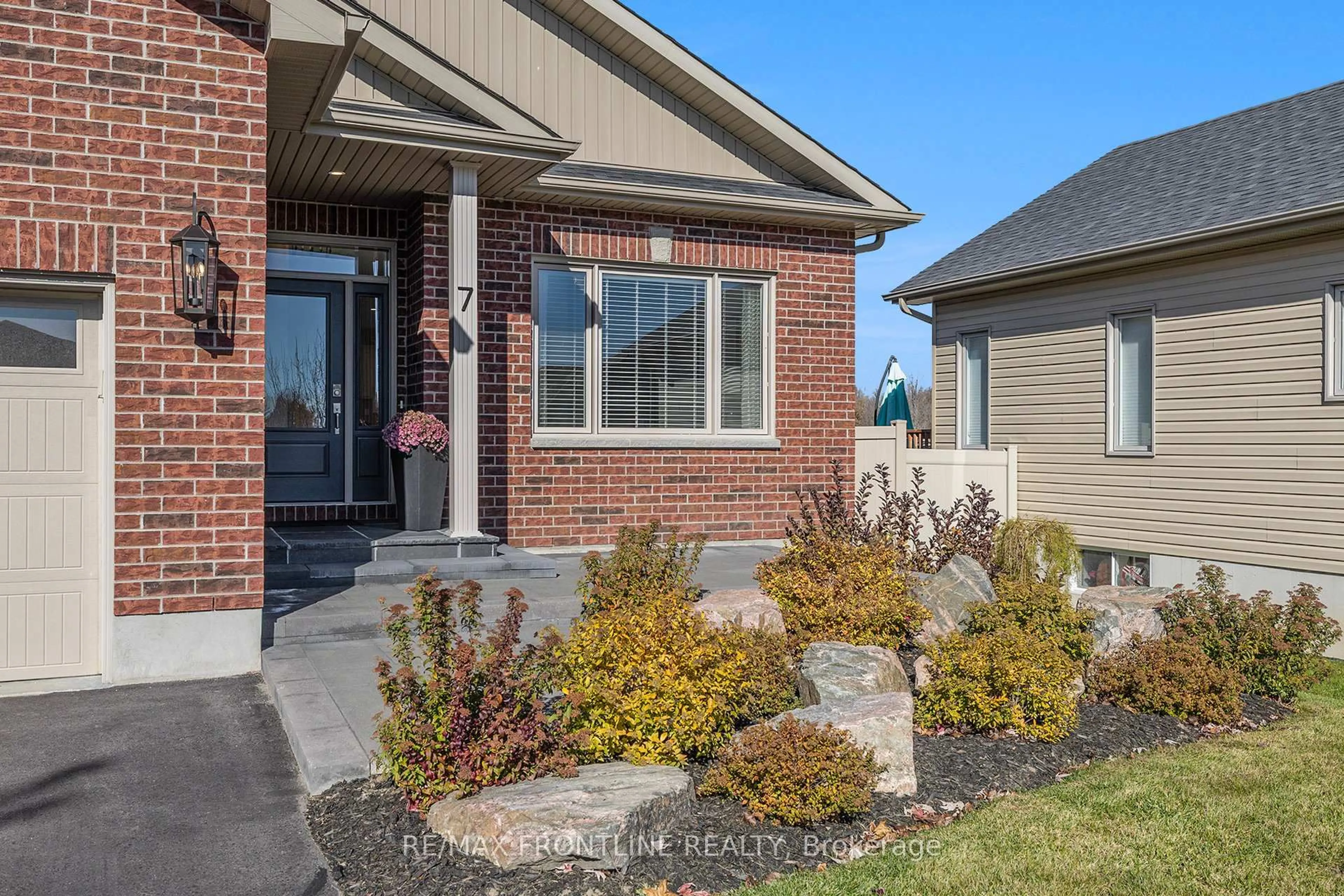 Home with brick exterior material, street for 7 Senators Gate Dr, Perth Ontario K7H 0B5