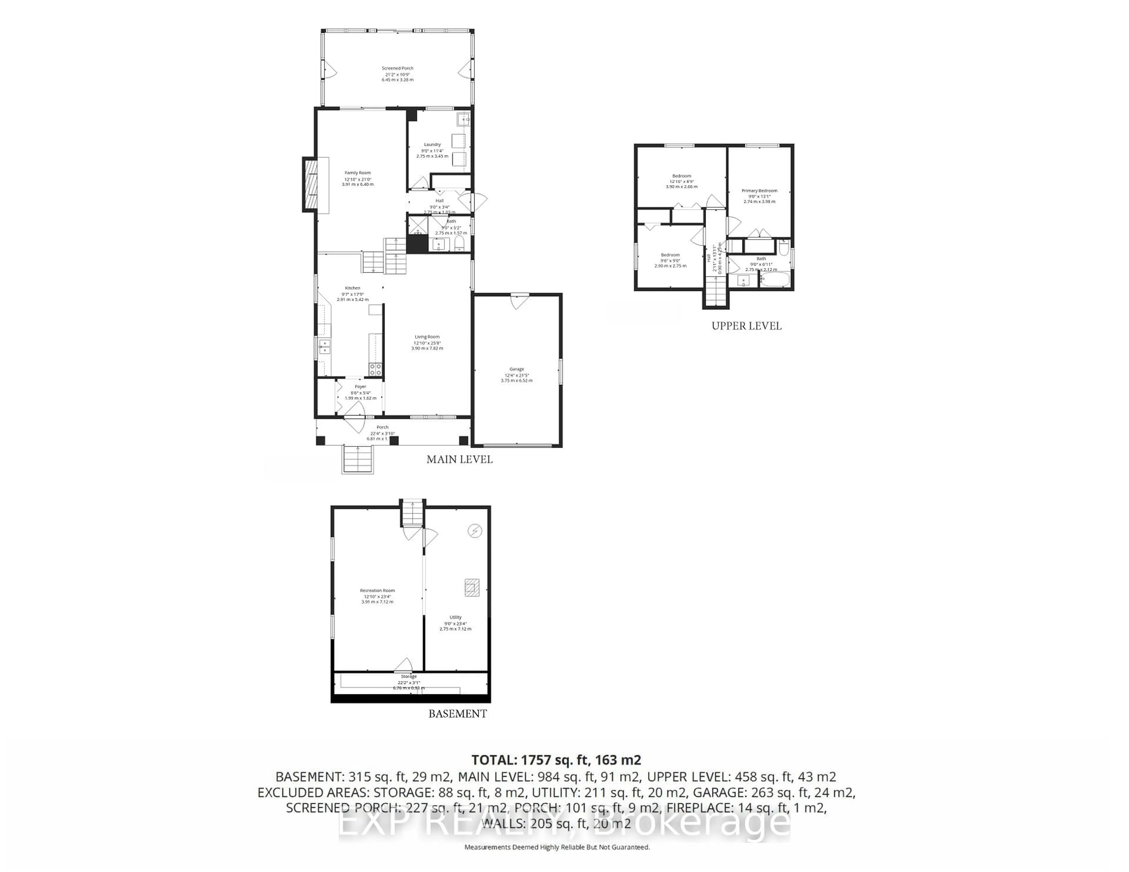 Floor plan for 47 Fox Lane, Quinte West Ontario K0K 2B0