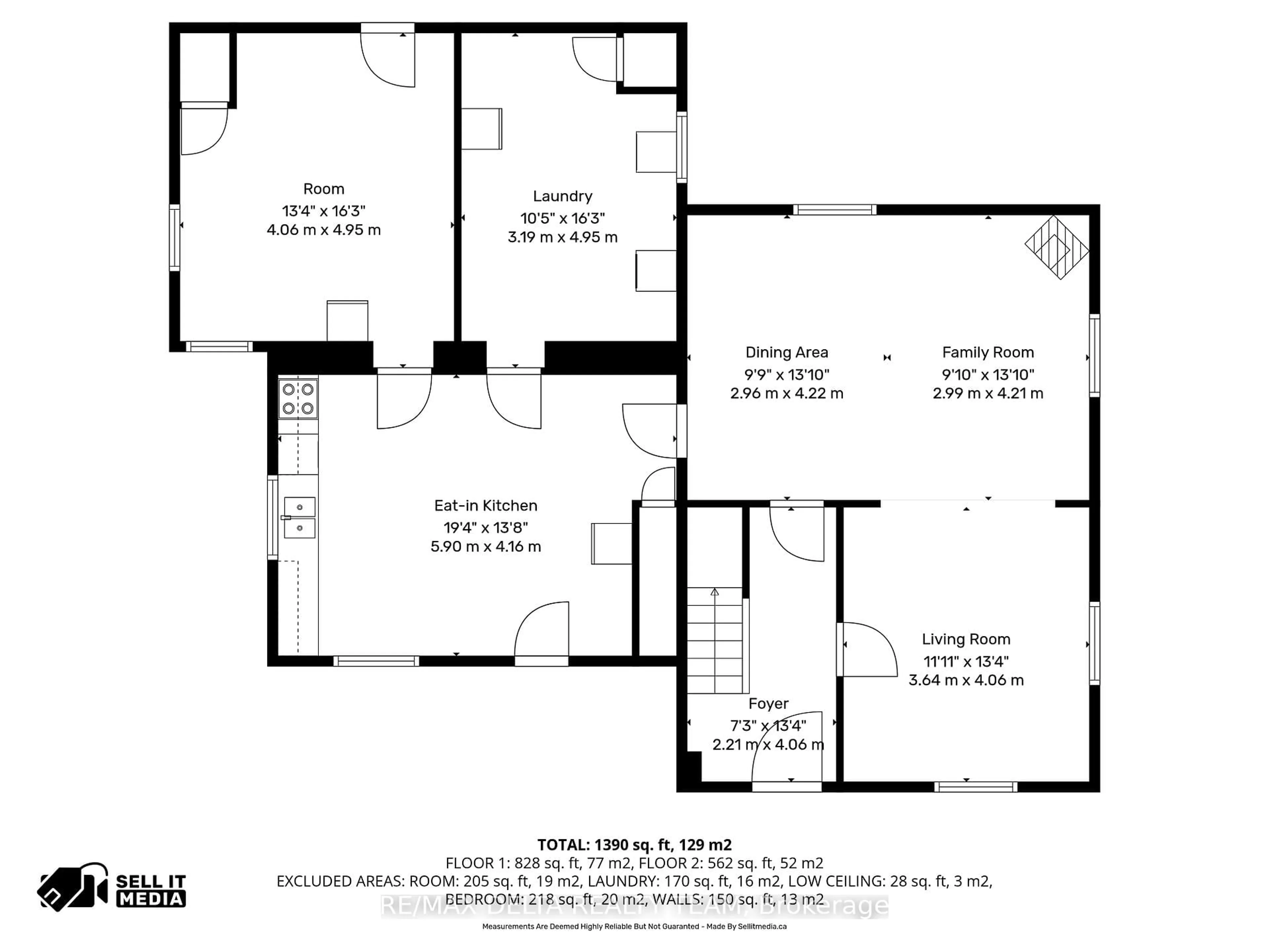 Floor plan for 12633 North Wing Rd, North Dundas Ontario K0C 2K0