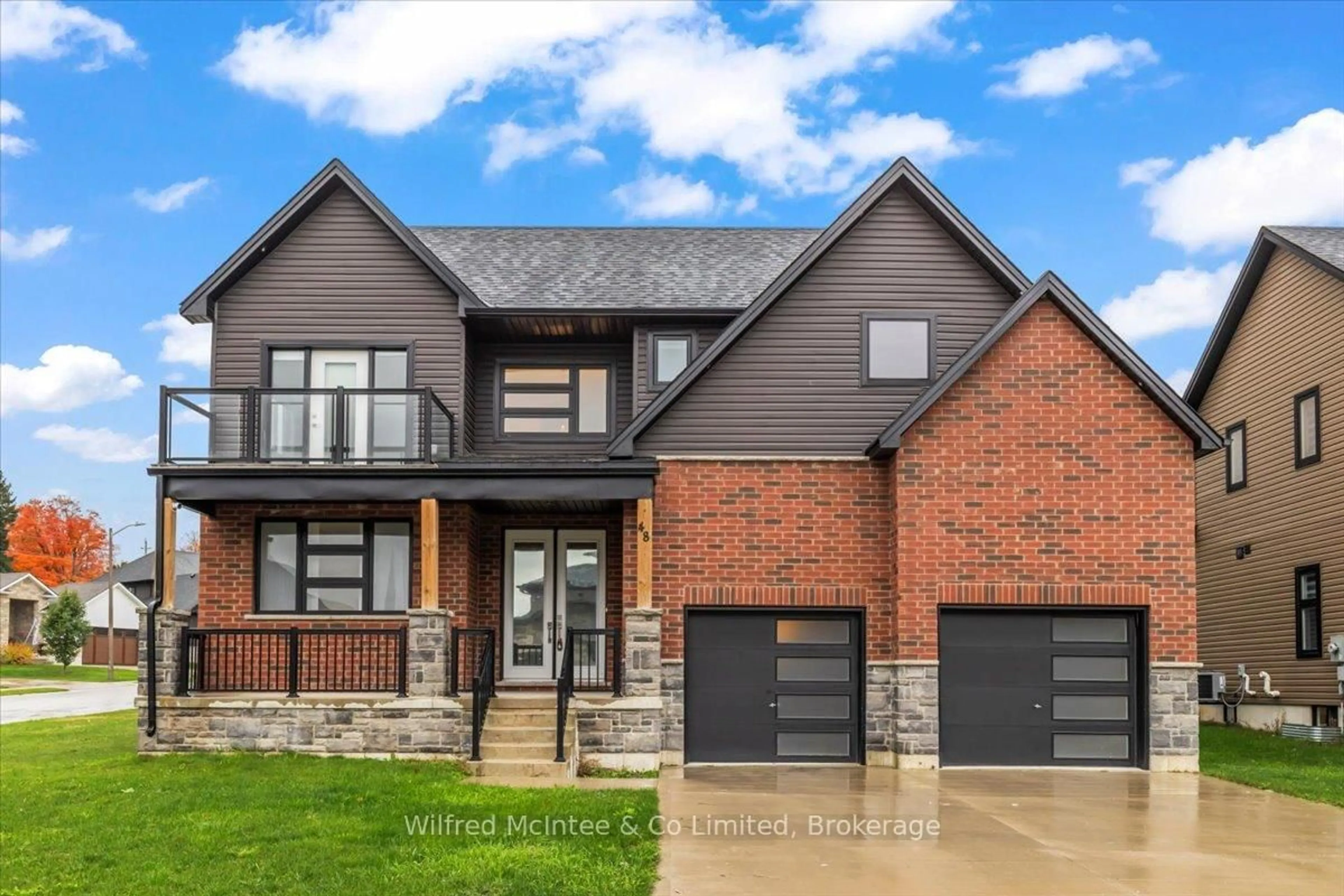 Home with brick exterior material, street for 48 Fischer Dairy Rd, Brockton Ontario N0G 2V0