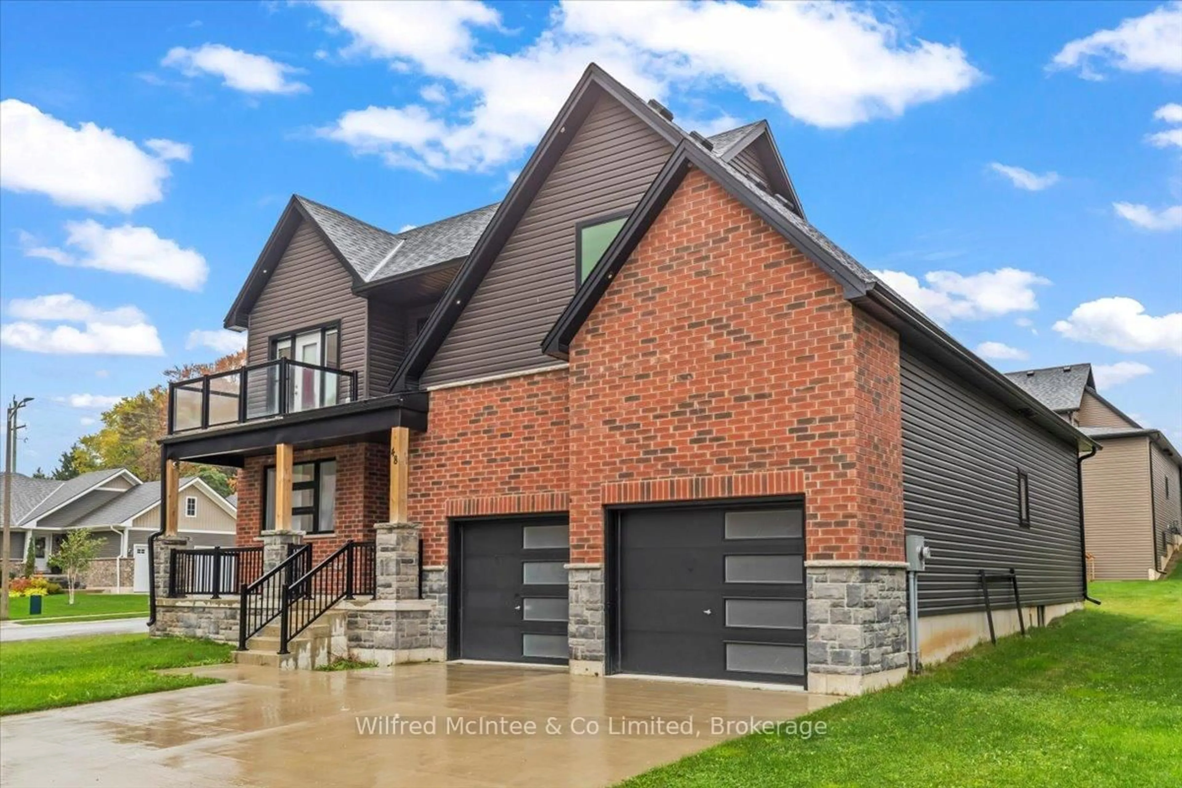 Home with brick exterior material, street for 48 Fischer Dairy Rd, Brockton Ontario N0G 2V0