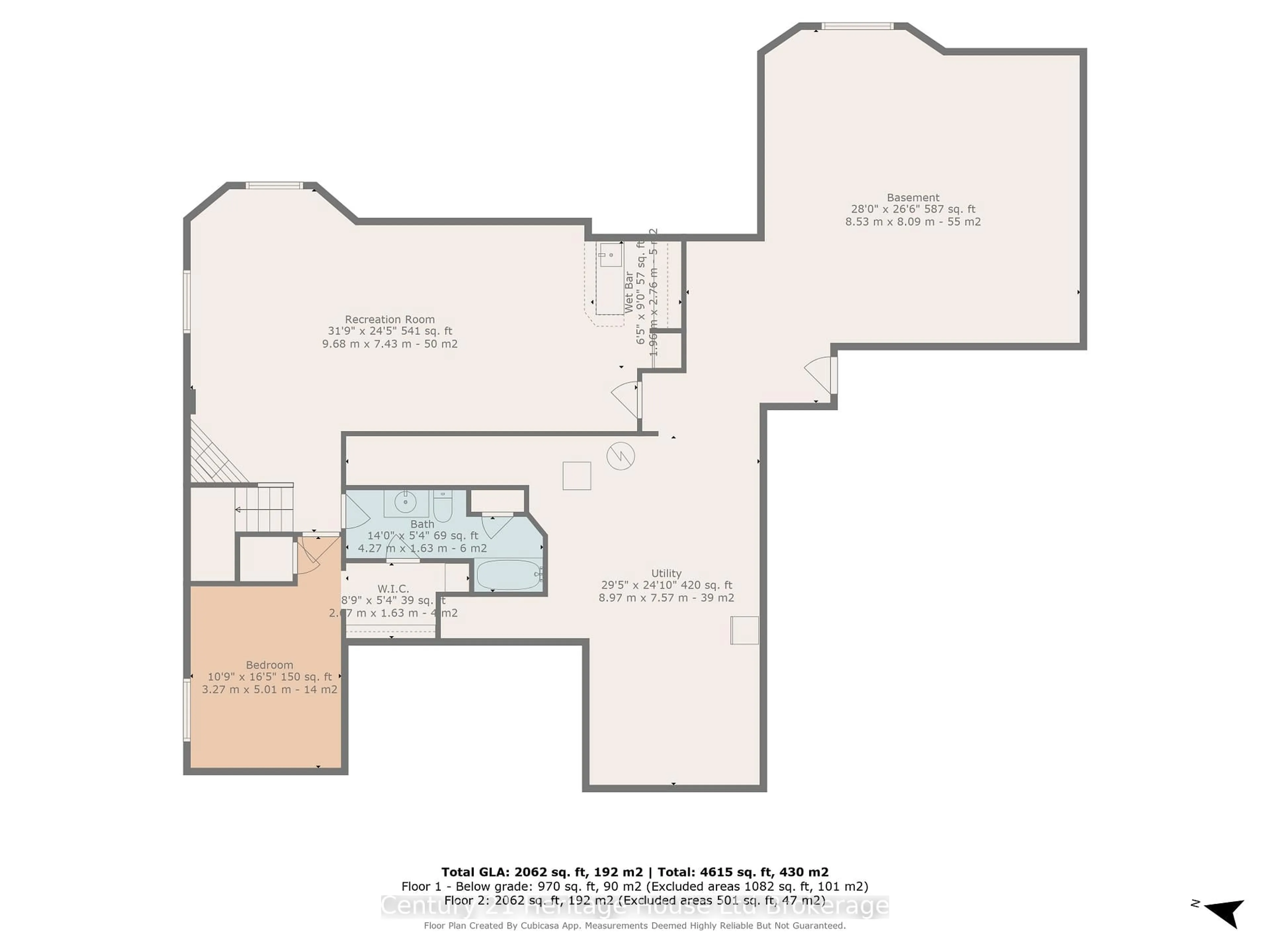Floor plan for 596 Lakeview Dr, Woodstock Ontario N4T 0A5