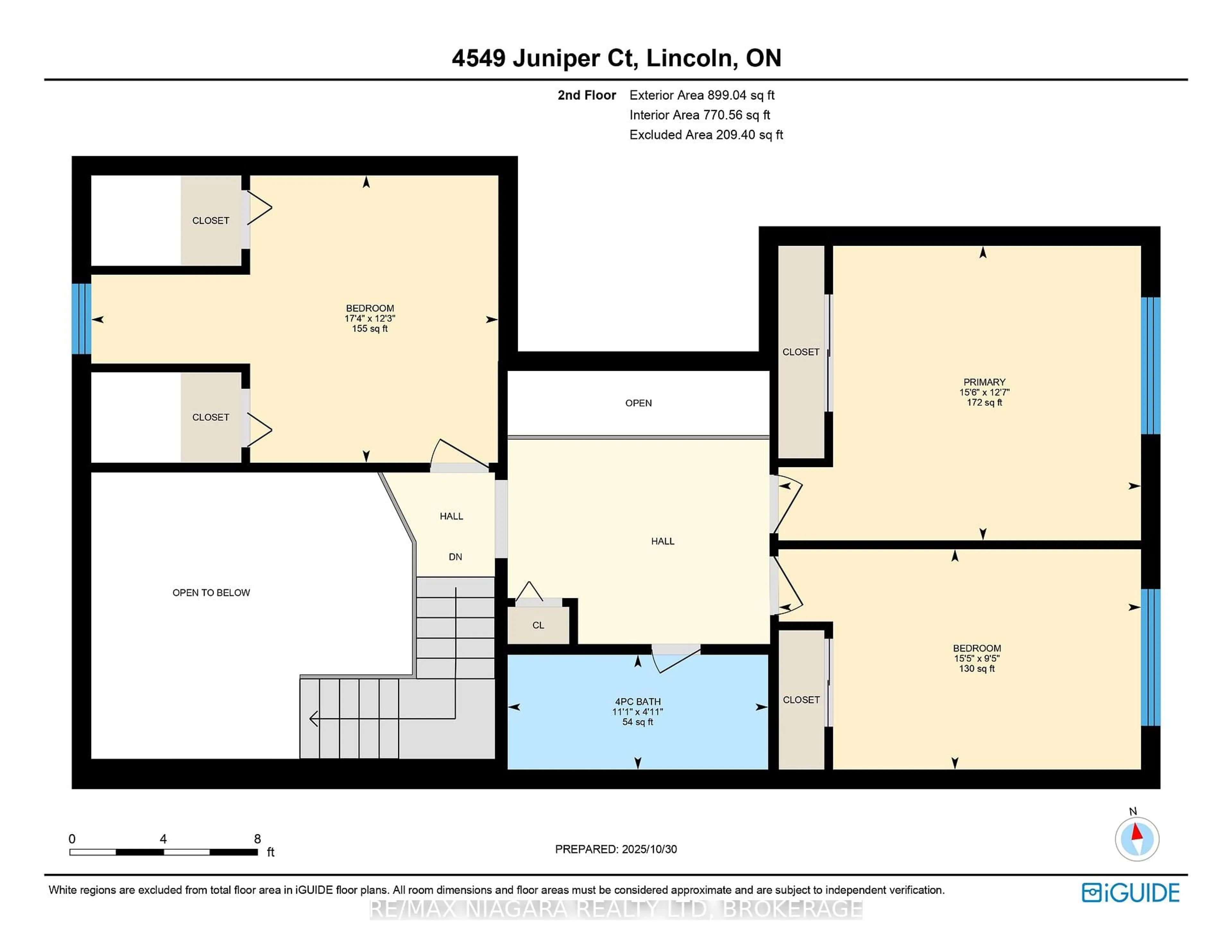 Floor plan for 4549 Juniper Crt, Lincoln Ontario L3J 0C8