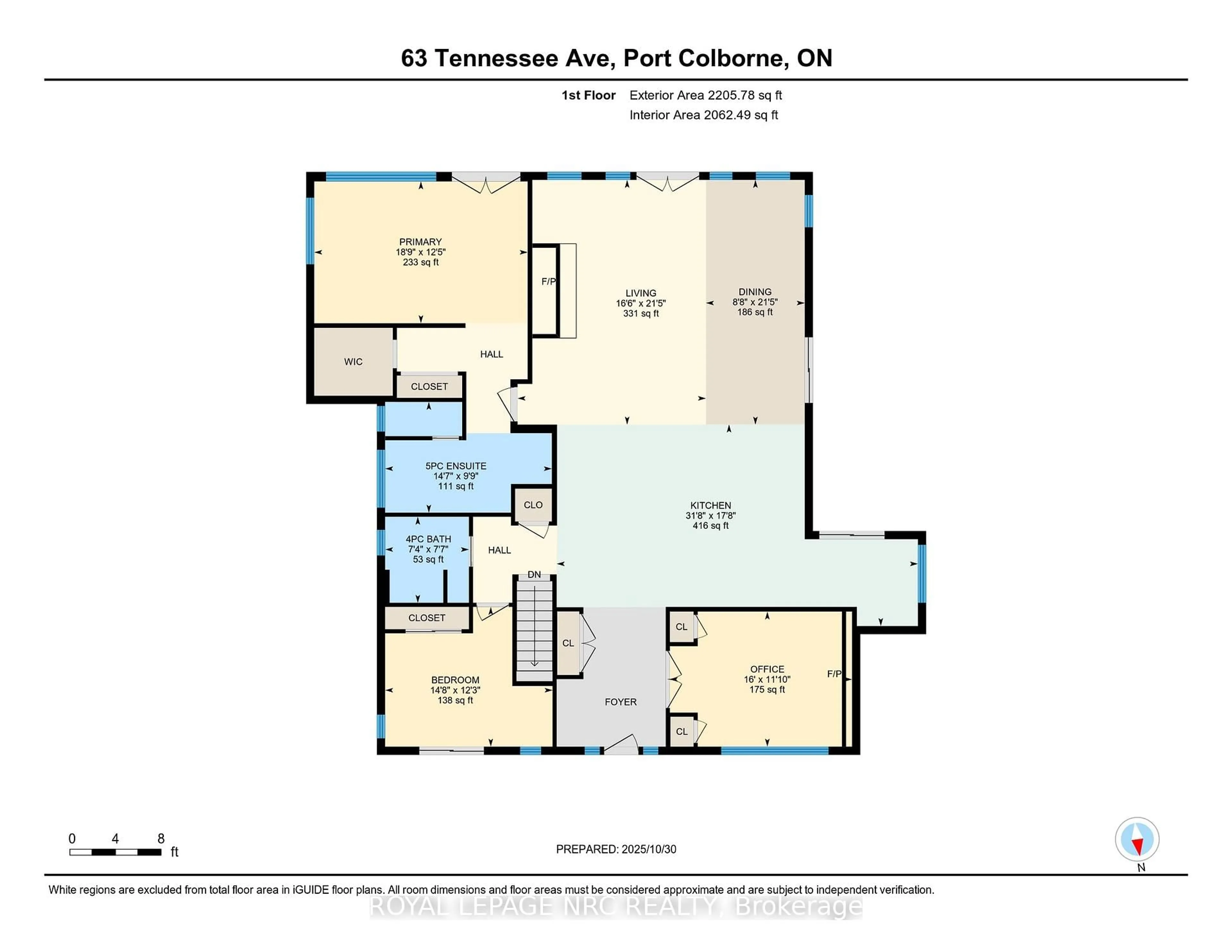 Floor plan for 63 Tennessee Ave, Port Colborne Ontario L3K 2R8