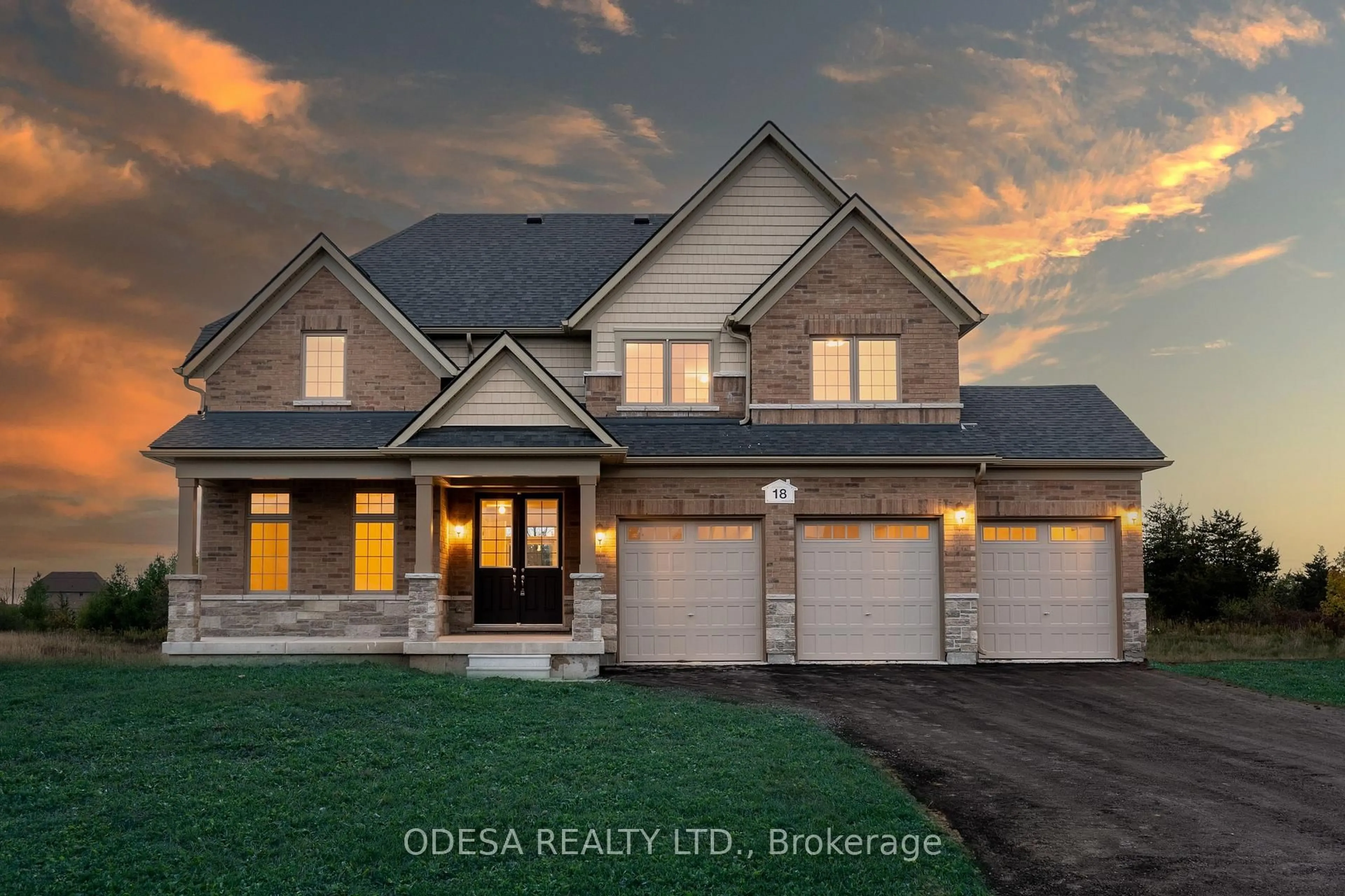 Home with brick exterior material, street for 18 Blue Heron Dr, Quinte West Ontario K0K 1L0