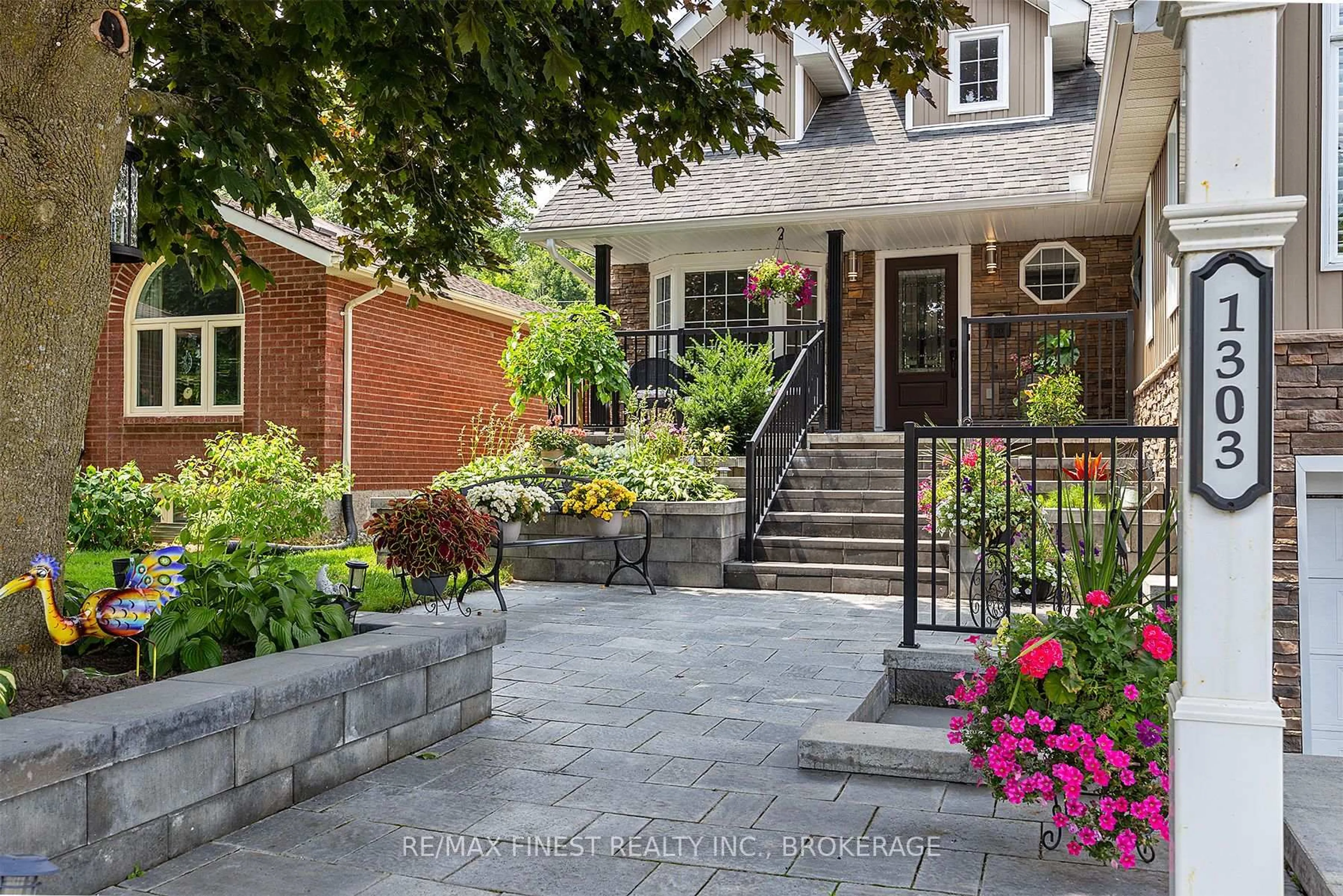 Home with brick exterior material, street for 1303 Rockwood Dr, Kingston Ontario K7P 1X6