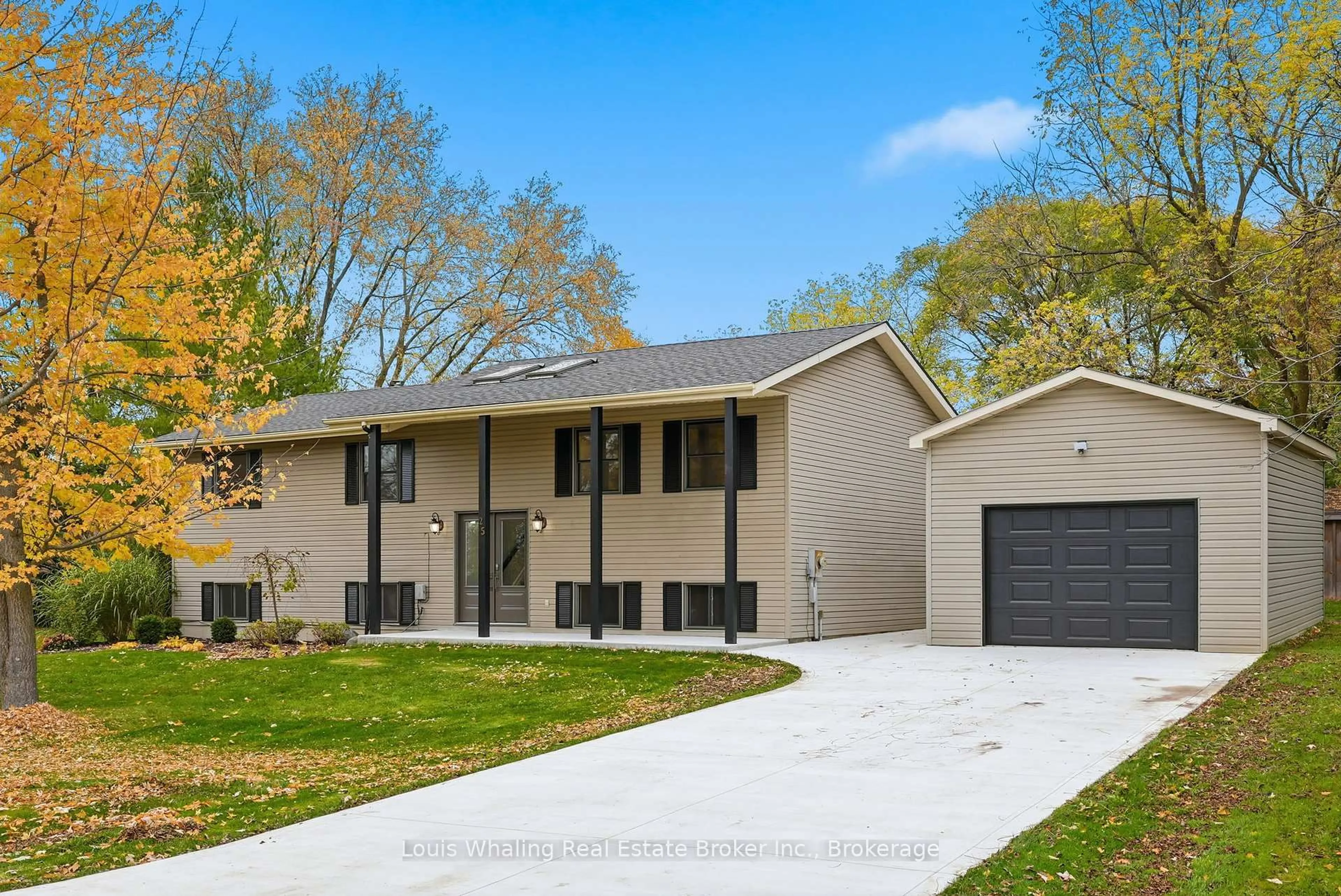 Home with brick exterior material, street for 25 Dirstein St, Brockton Ontario N0G 1S0