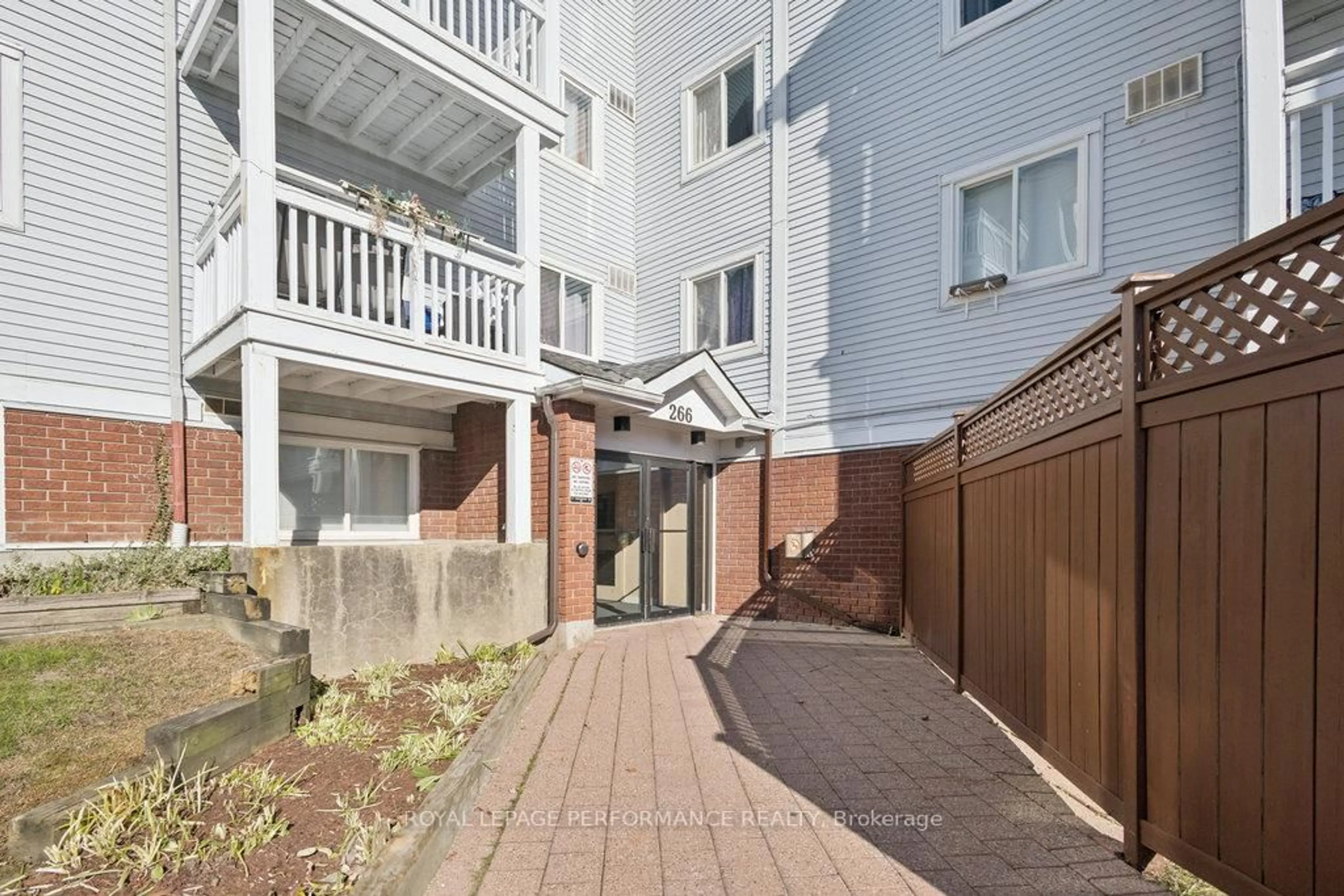 Patio, street for 266 Lorry Greenberg Dr #205, Ottawa Ontario K1T 3J9