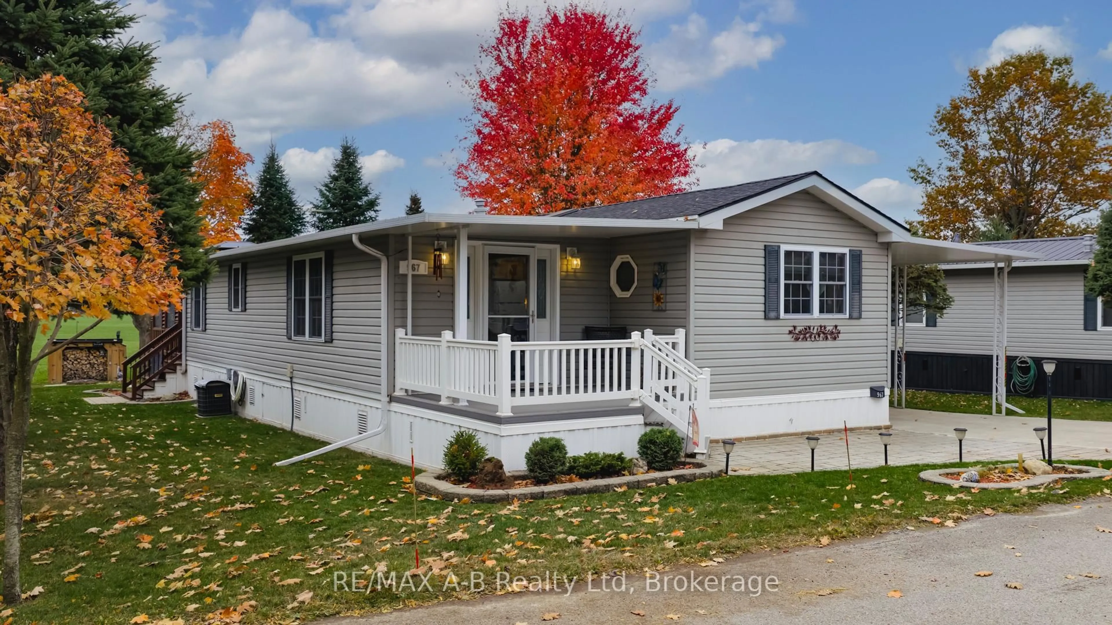 Home with vinyl exterior material, street for 316489 31St Line #967, Zorra Ontario N0J 1J0