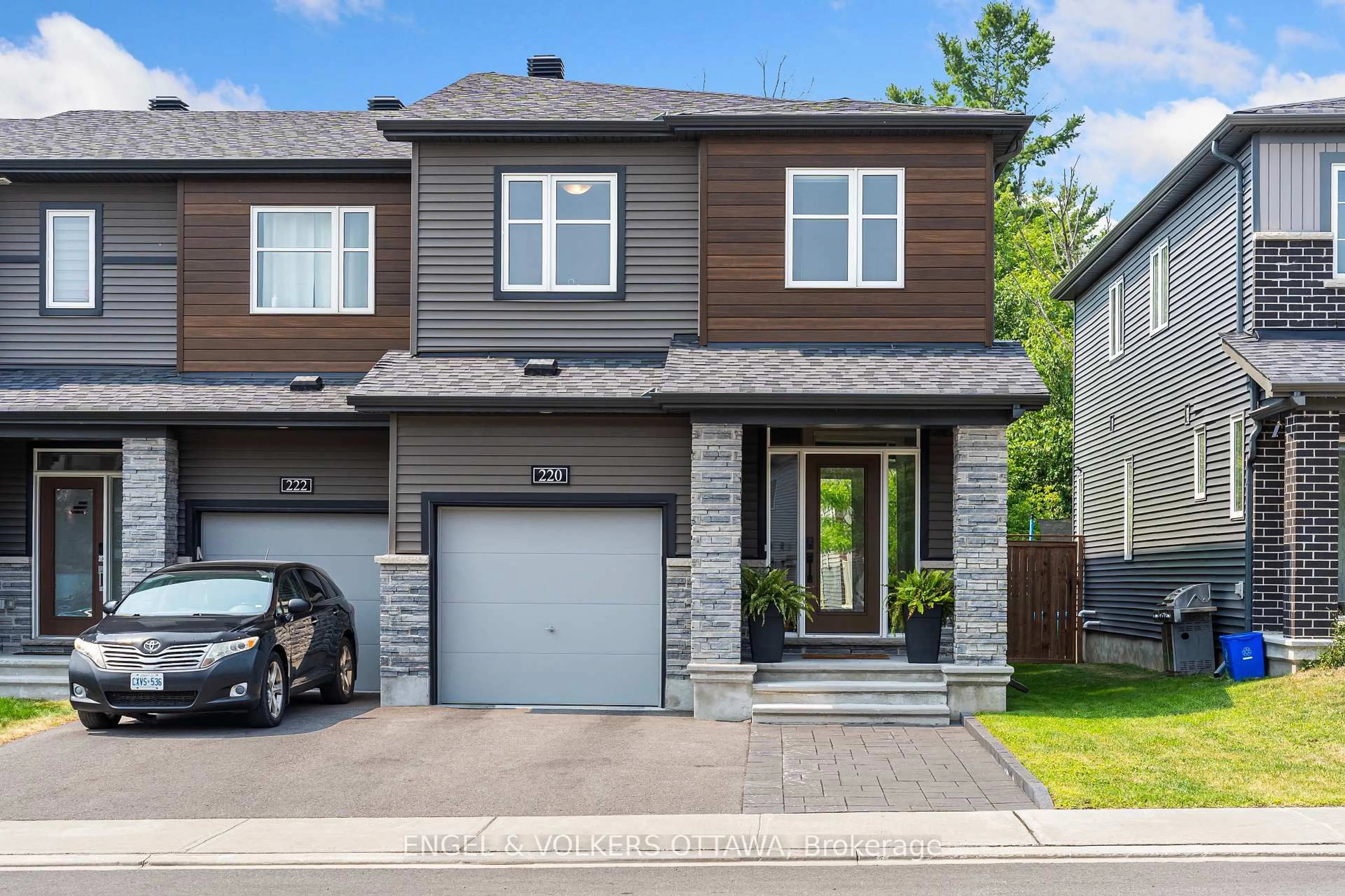 Home with brick exterior material, street for 220 Geyser Pl, Ottawa Ontario K2J 6P1