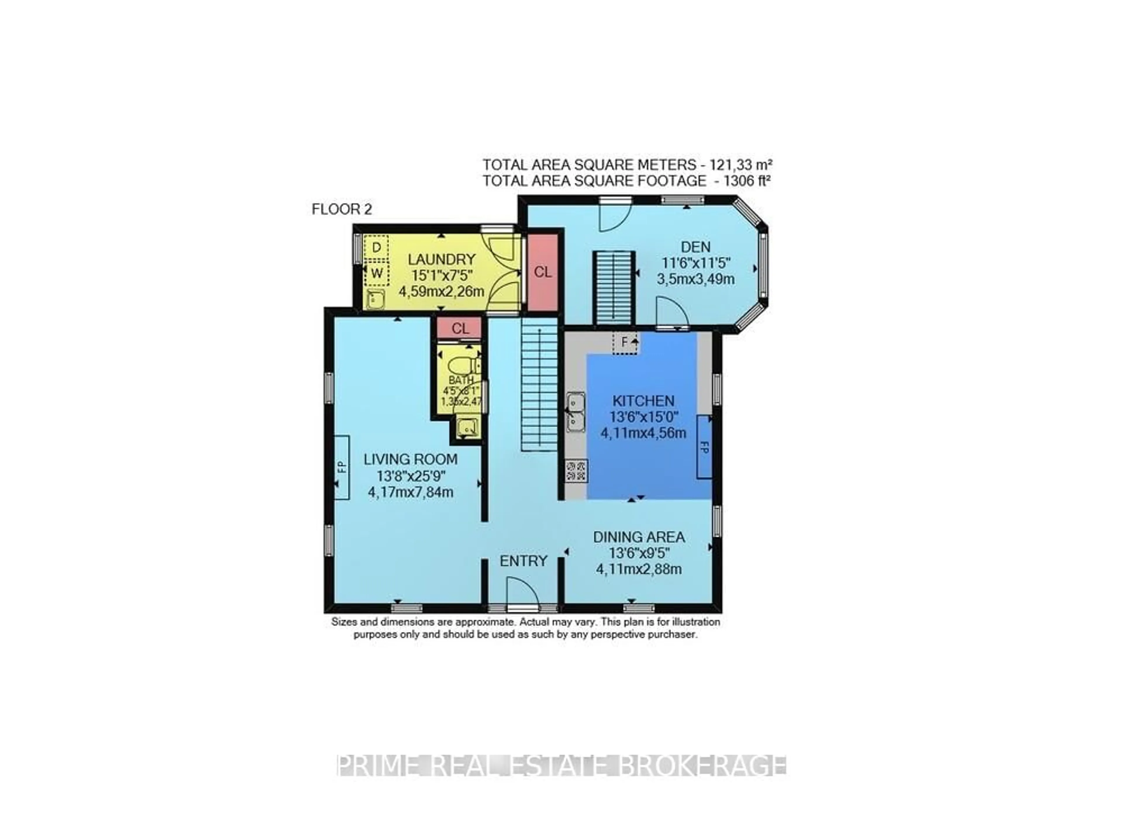 Floor plan for 4626 Colonel Talbot St, London South Ontario N6P 1E4