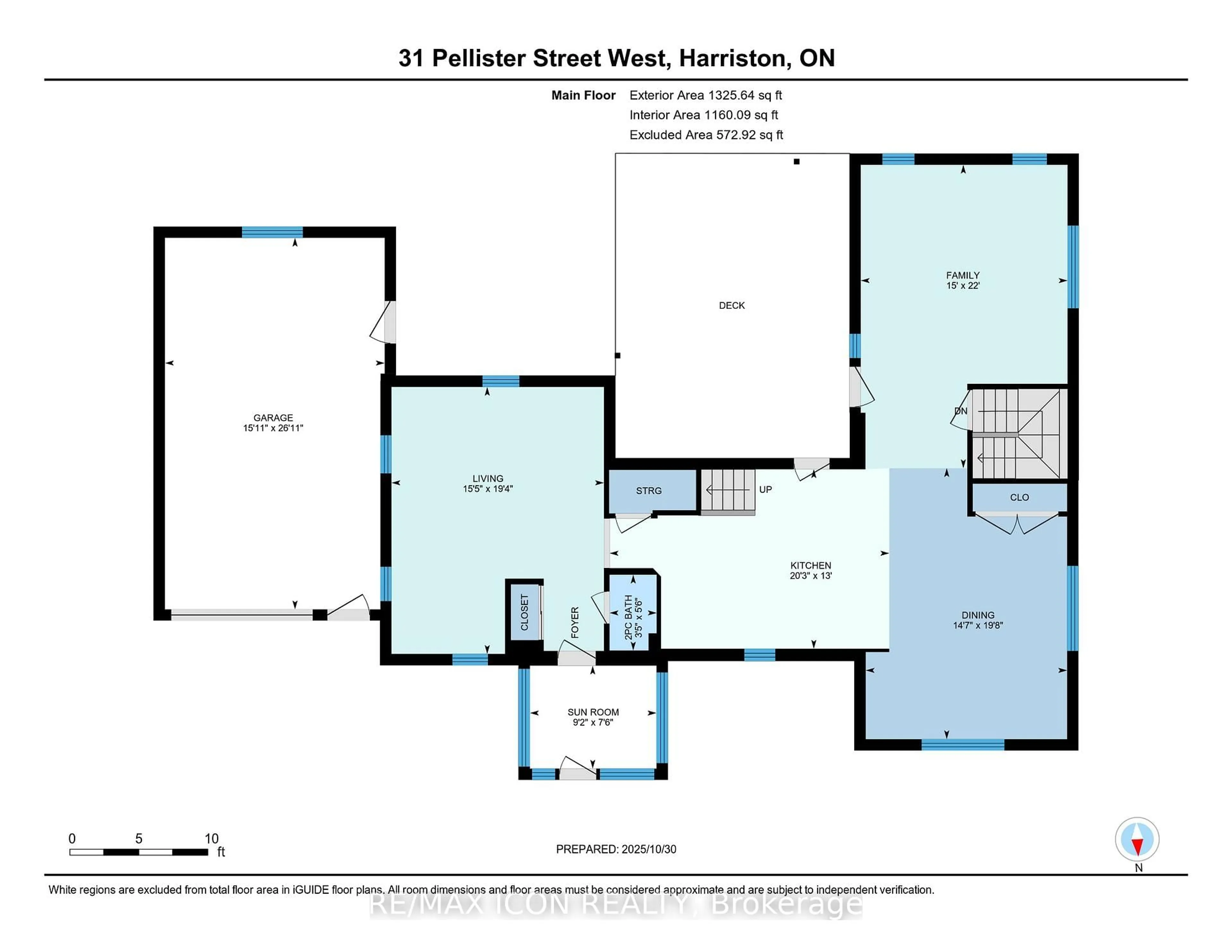 Floor plan for 31 Pellister St, Minto Ontario N0G 1Z0