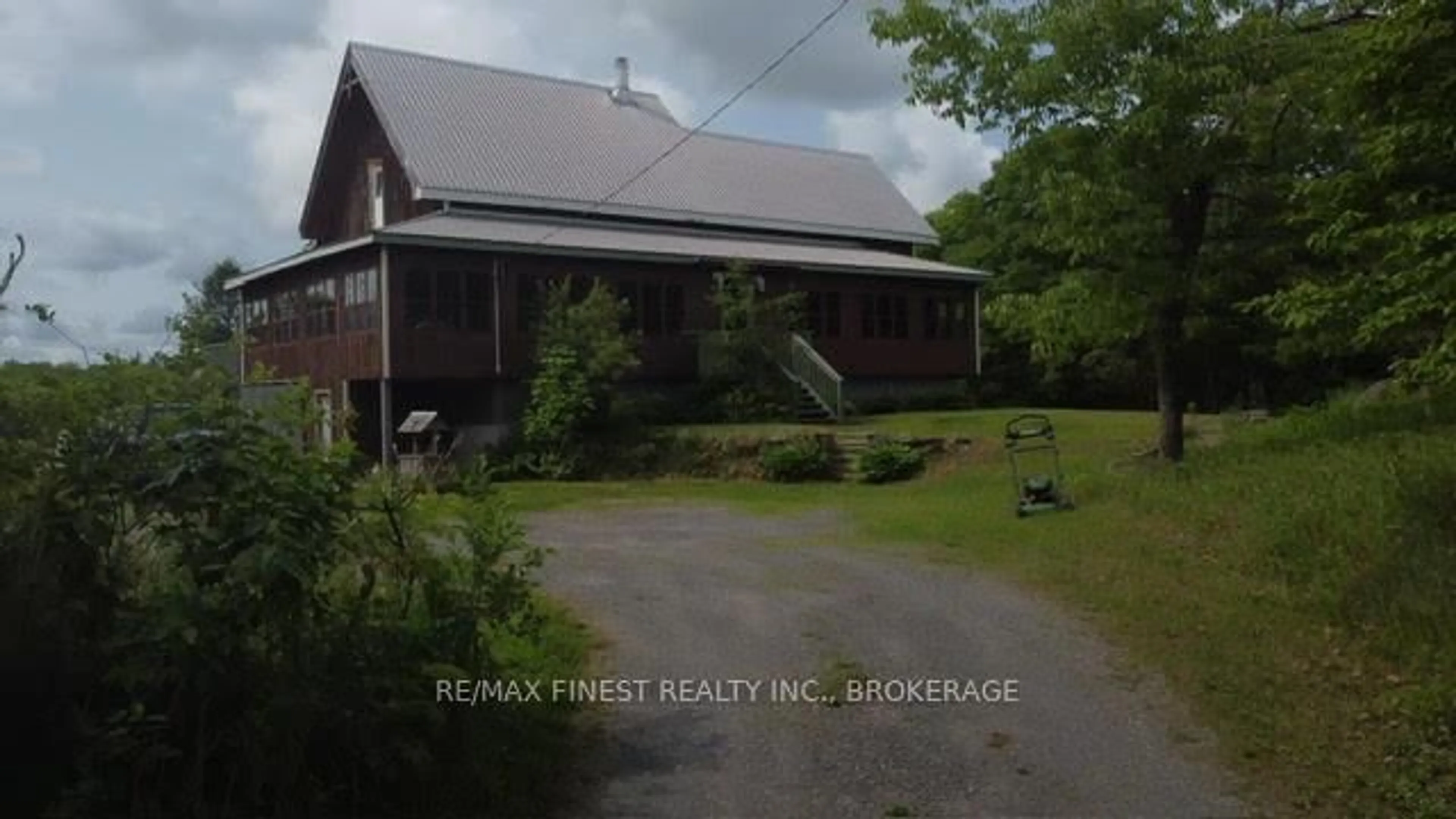 A pic from outside/outdoor area/front of a property/back of a property/a pic from drone, unknown for 1146 Fourth Lake Rd, Parham Ontario K0H 2K0