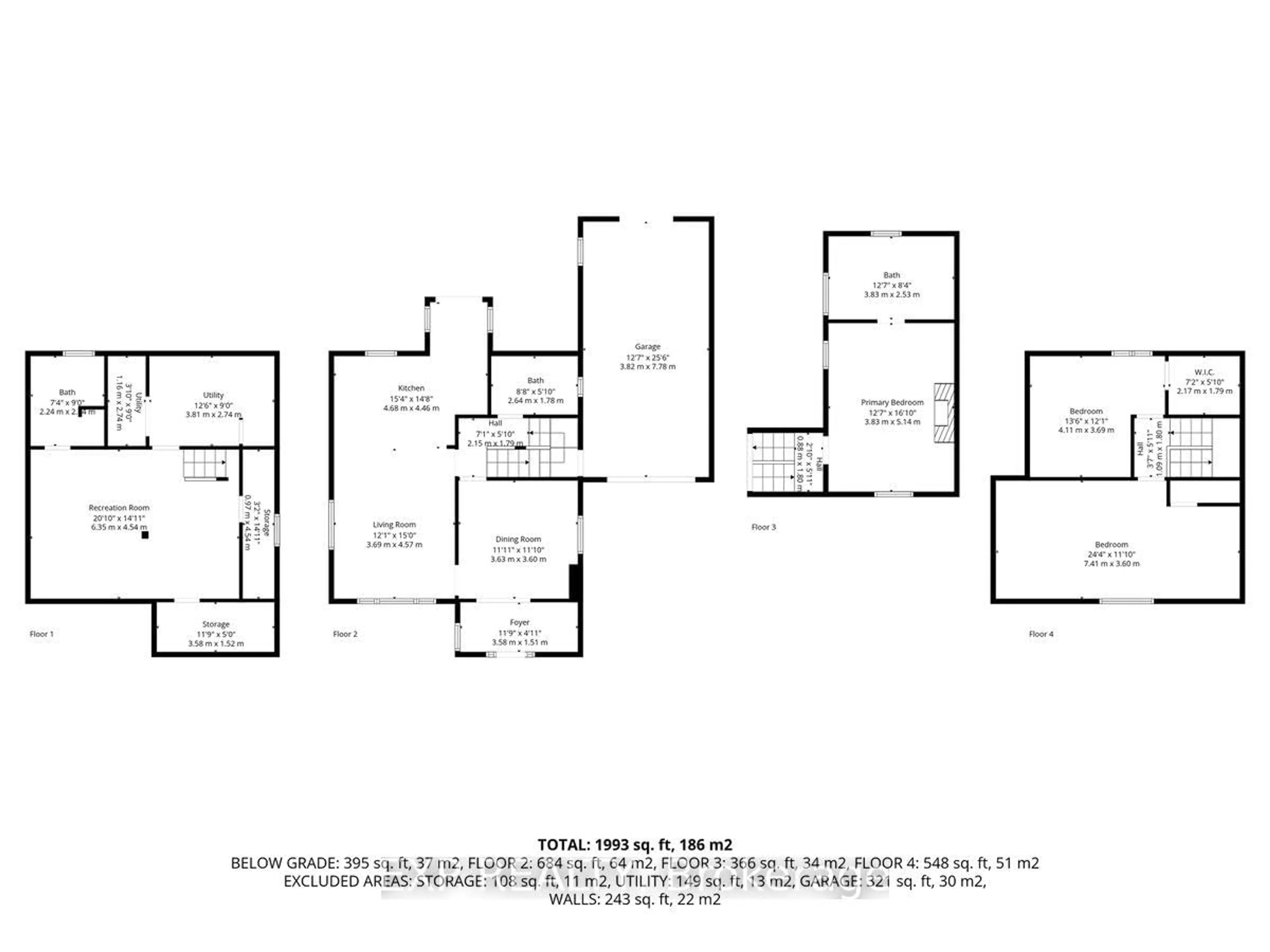 Floor plan for 320 Joffre-Belanger Way, Ottawa Ontario K1L 5K4