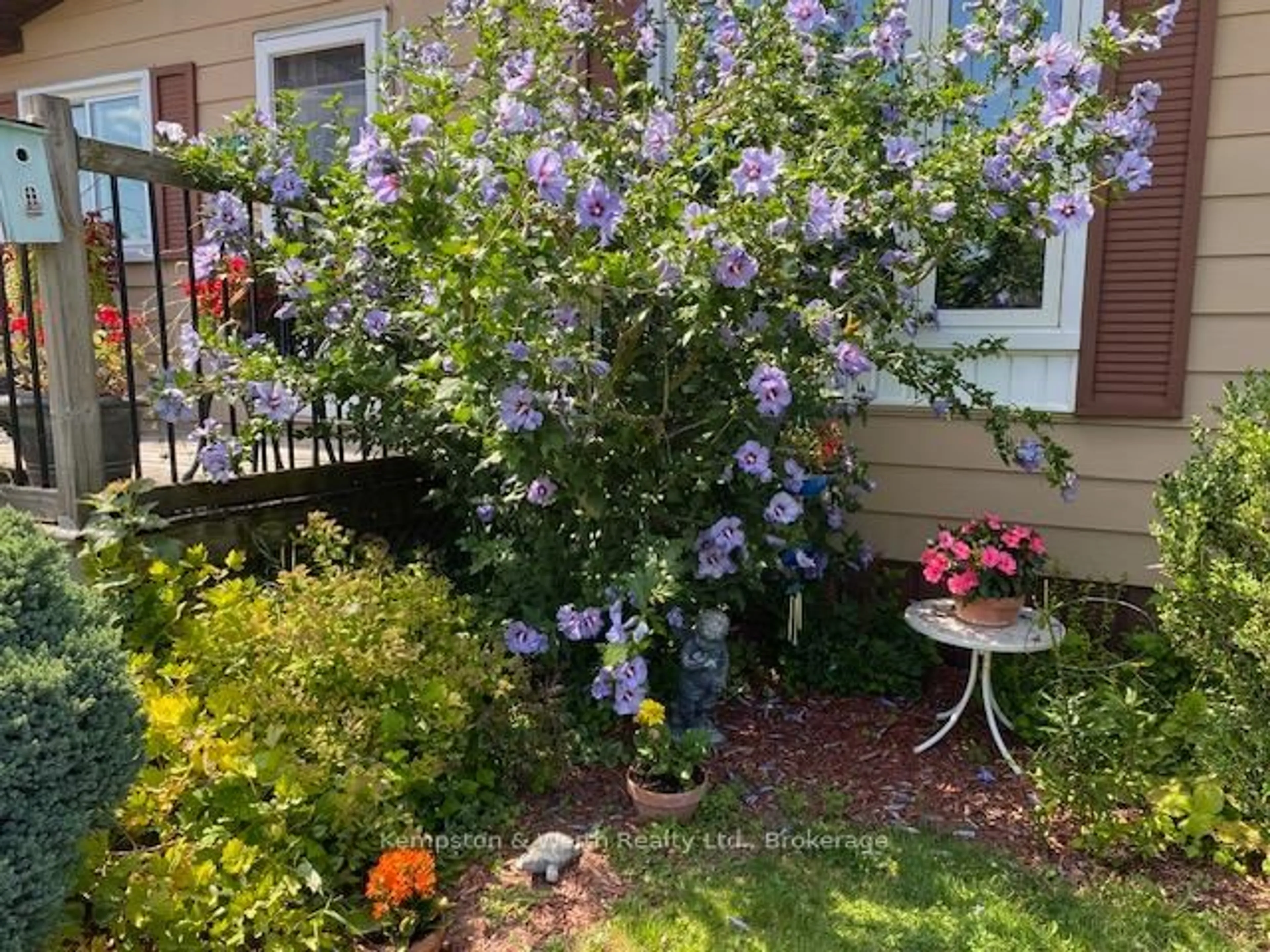 Patio, street for 14 Fairview Cres, North Perth Ontario N4W 3G8