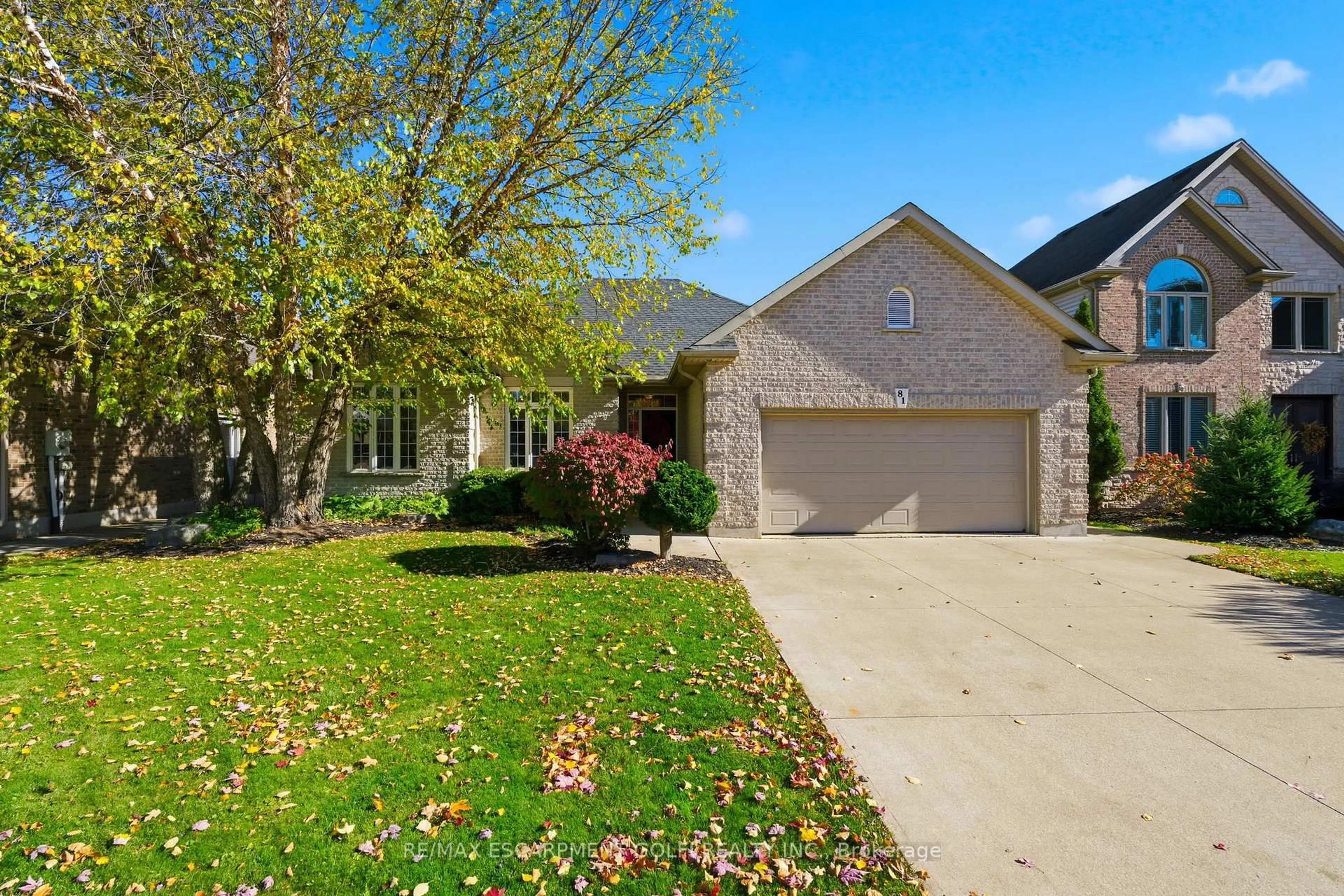 Home with brick exterior material, street for 81 Timber Creek Cres, Pelham Ontario L0S 1E4