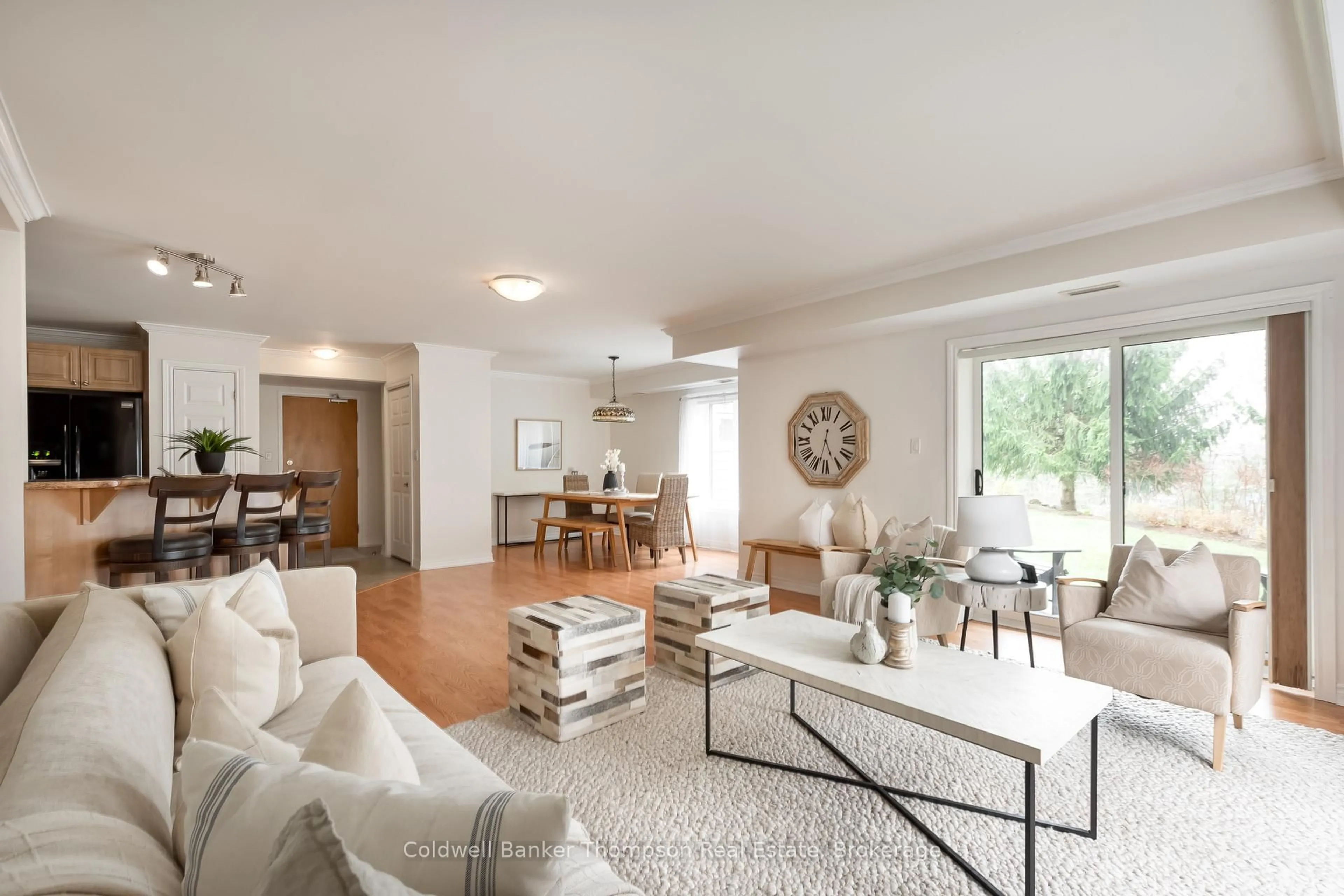 Living room with furniture, unknown for 24 Dairy Lane #101, Huntsville Ontario P1H 0A4