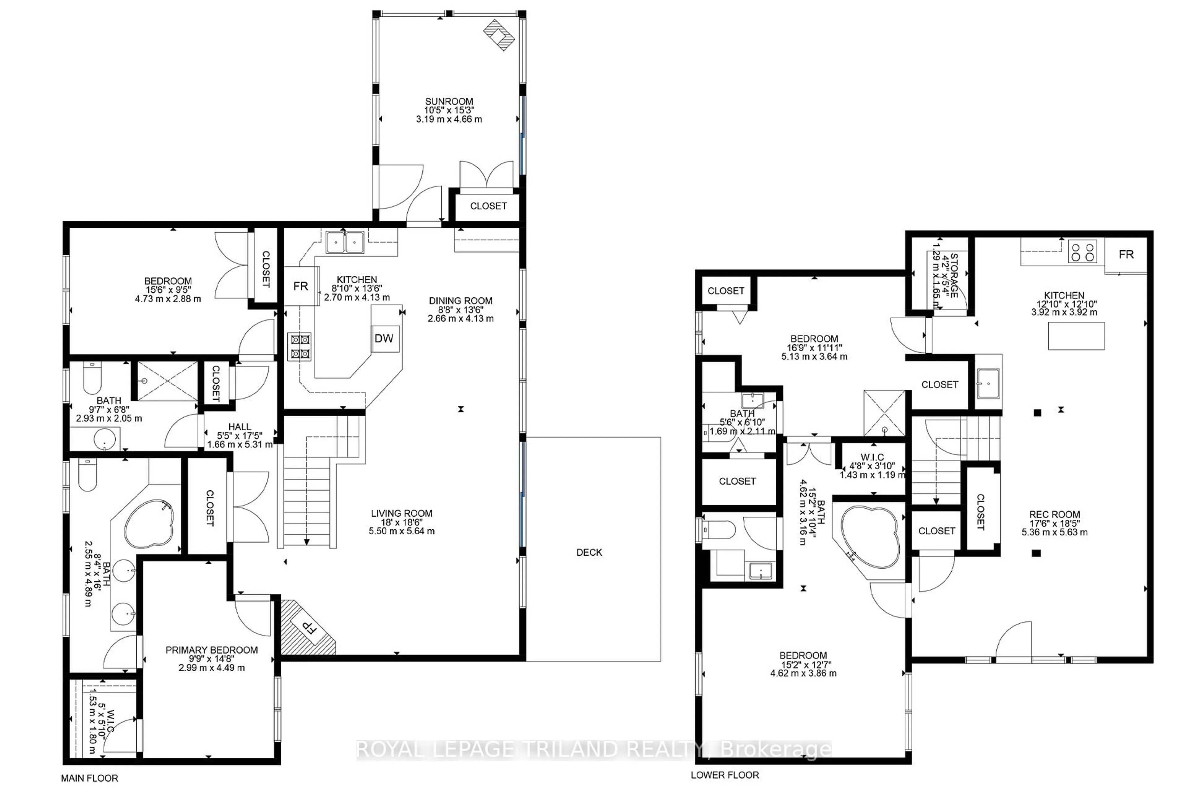 Floor plan for 10092 Lakeshore Rd, Lambton Shores Ontario N0M 1T0