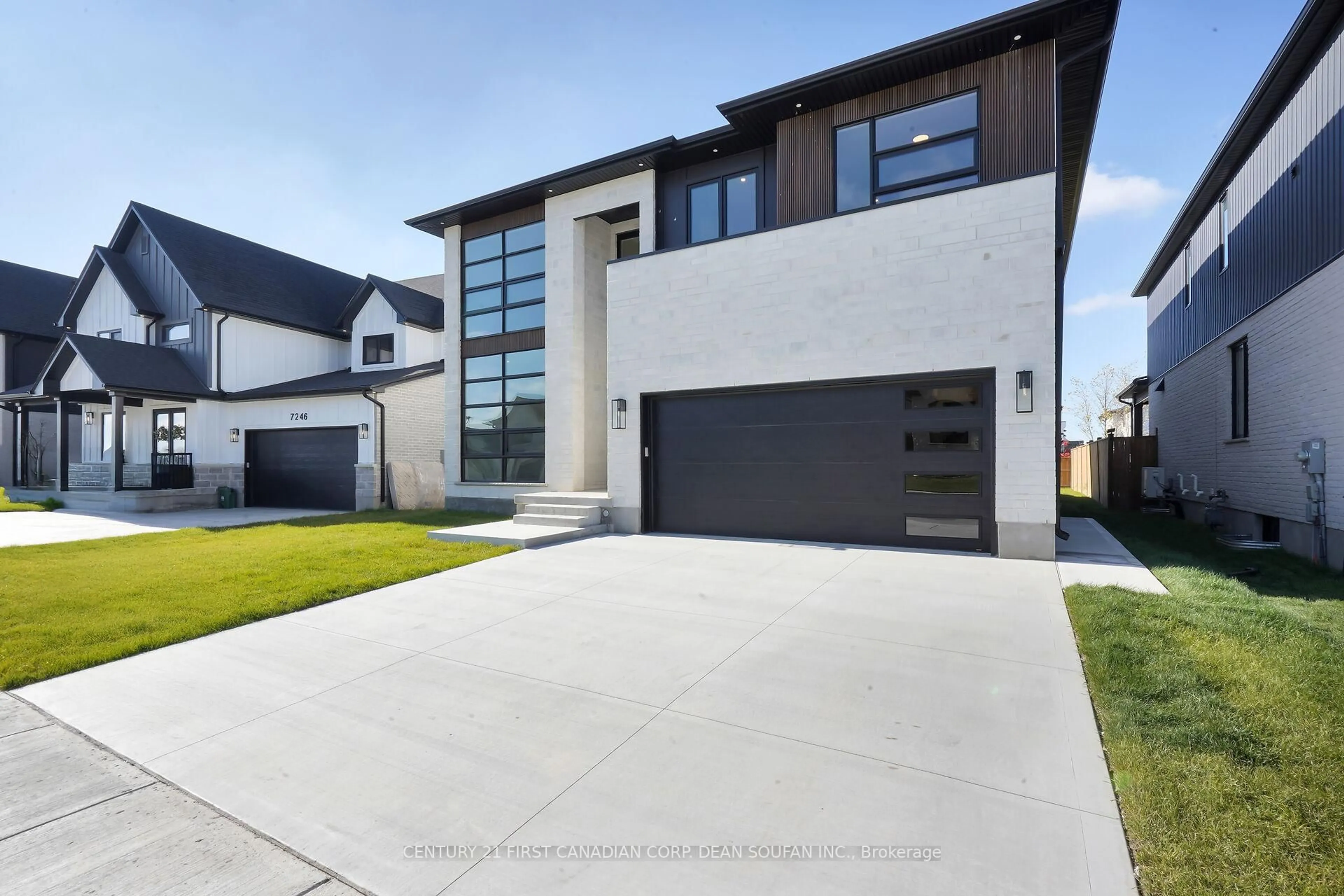 Home with brick exterior material, street for 7238 SILVER CREEK Circ, London South Ontario N6P 0G9