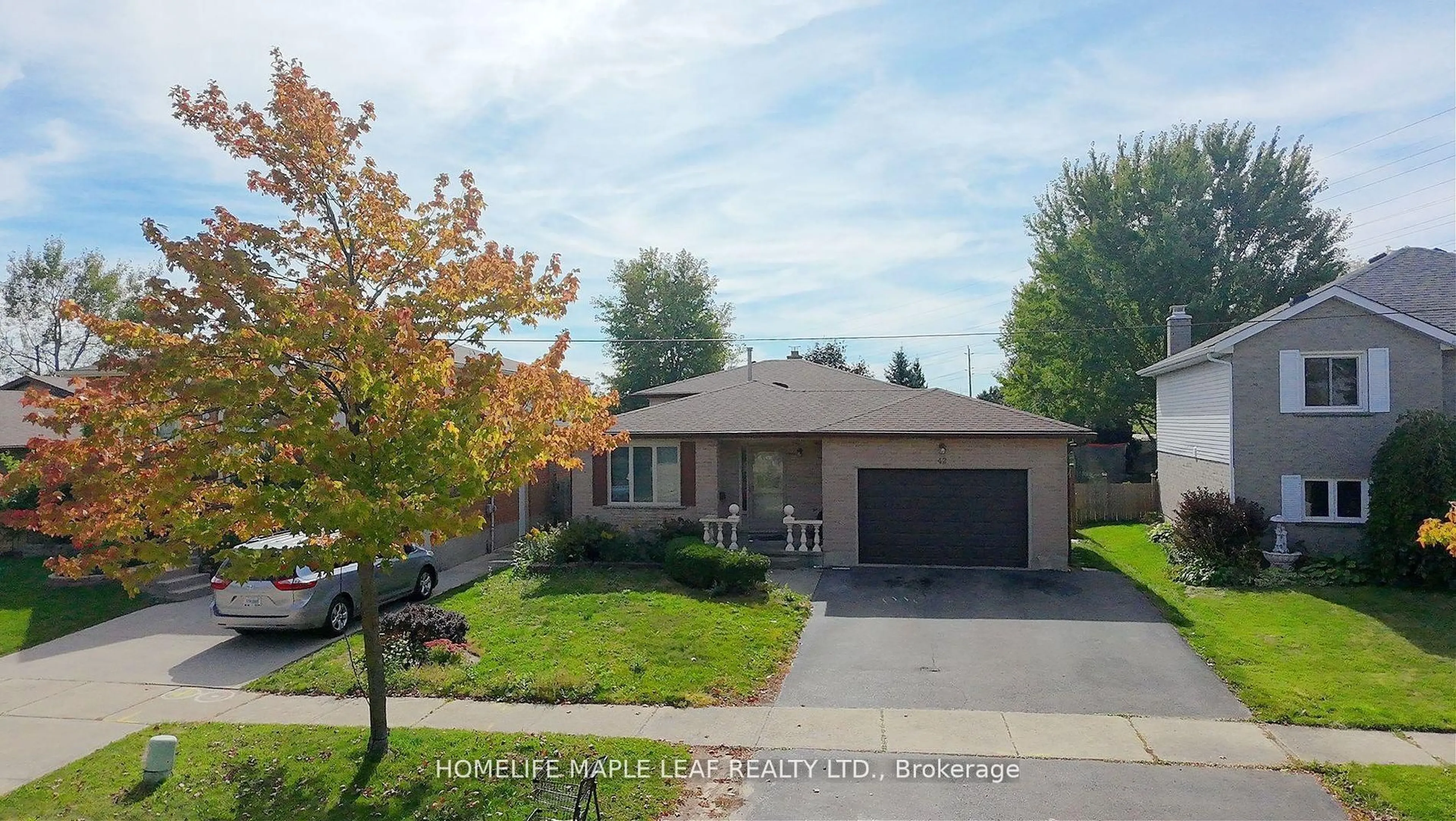 Home with brick exterior material, street for 42 Newbury Dr, Kitchener Ontario N2N 2X6