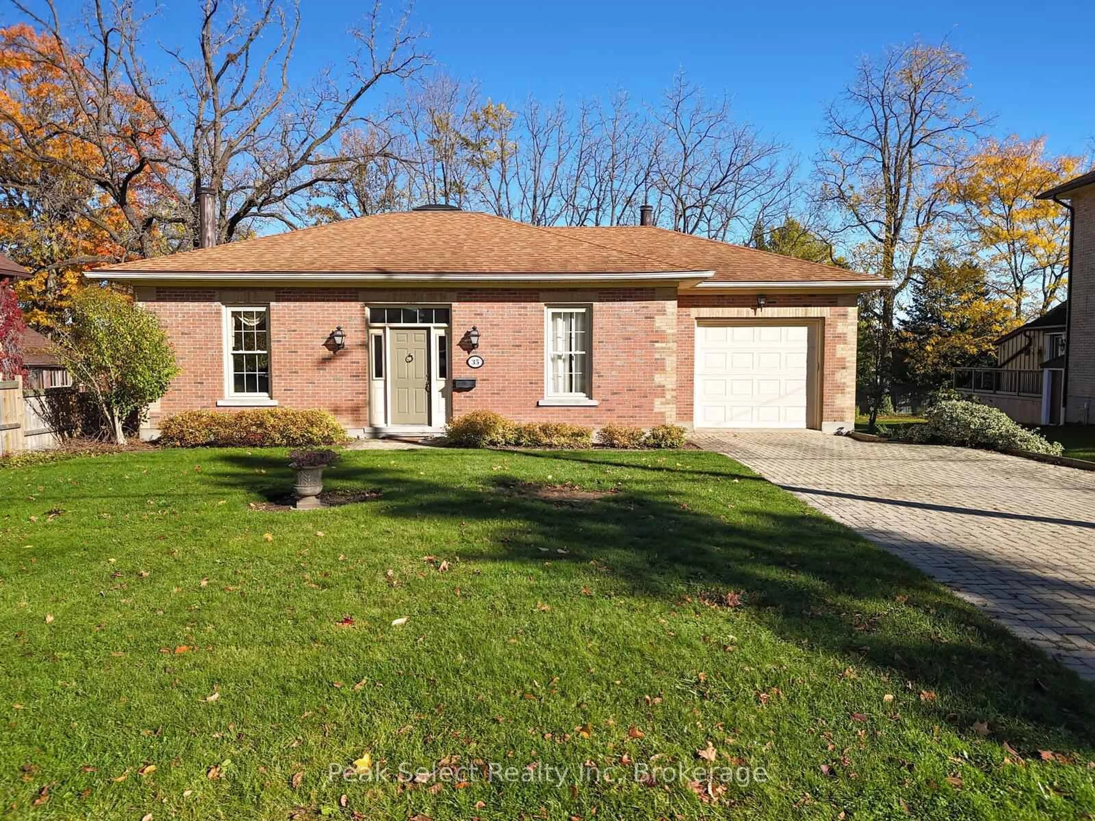 Home with brick exterior material, street for 35 Ontario St, St. Marys Ontario N4X 1B1