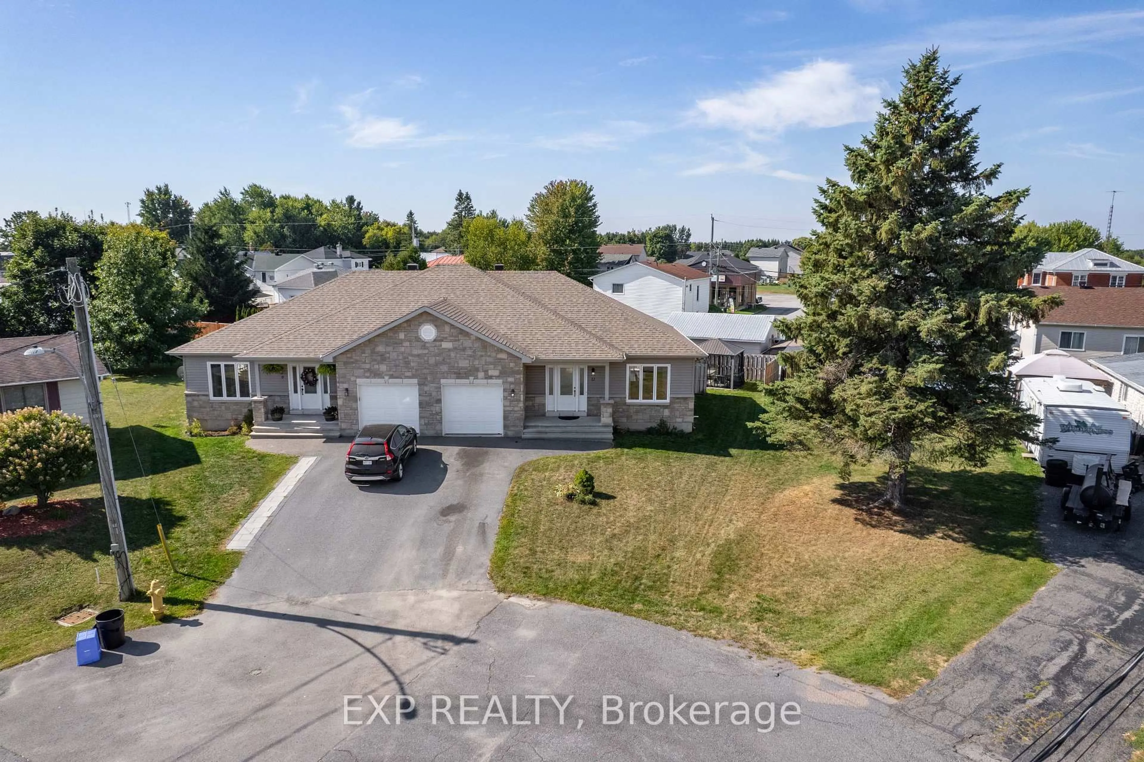 A pic from outside/outdoor area/front of a property/back of a property/a pic from drone, street for 11 Place Madeleine Pl, The Nation Ontario K0C 2B0