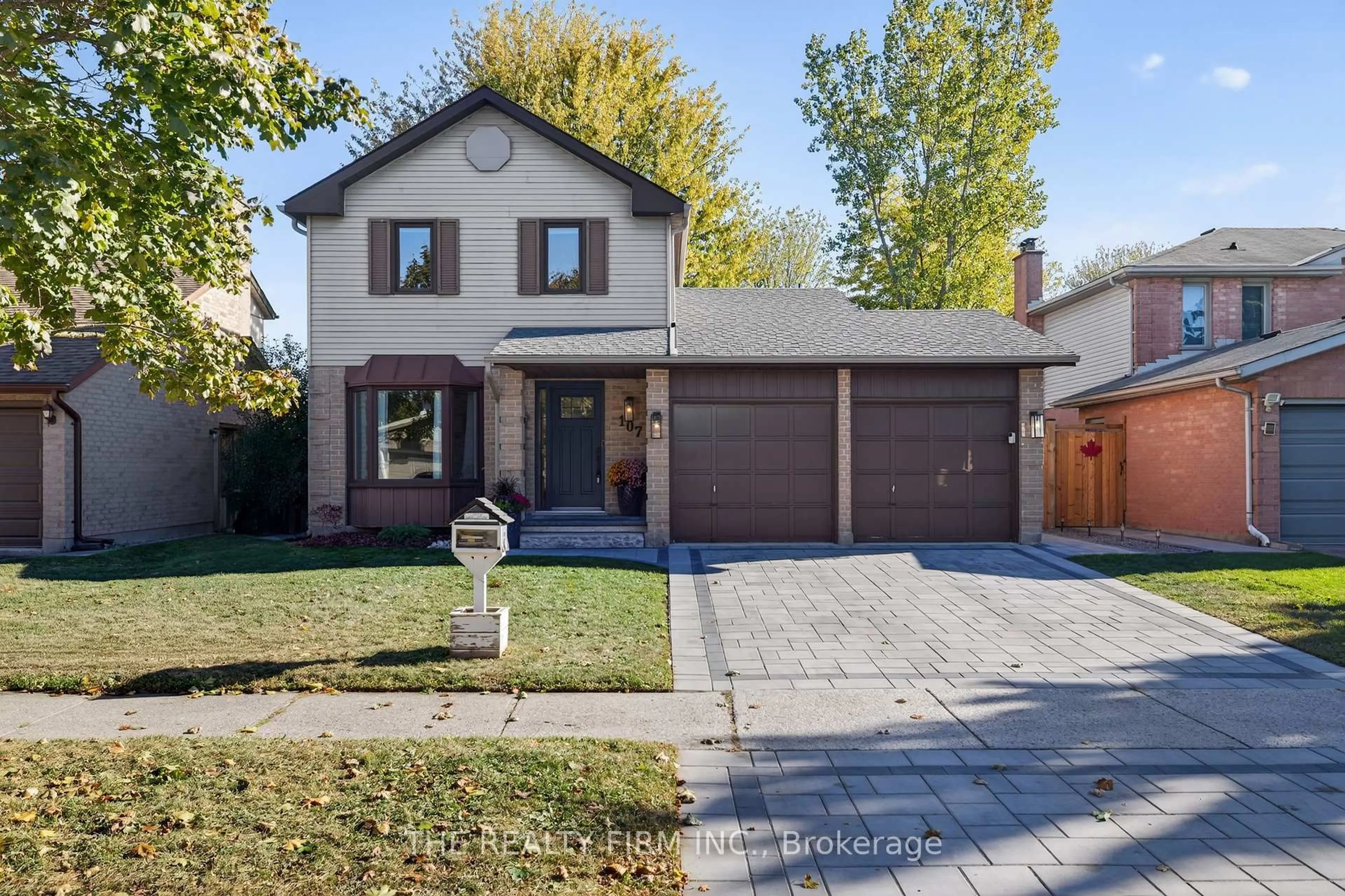 Home with brick exterior material, street for 107 Cheswick Circ, London South Ontario N6E 3L2