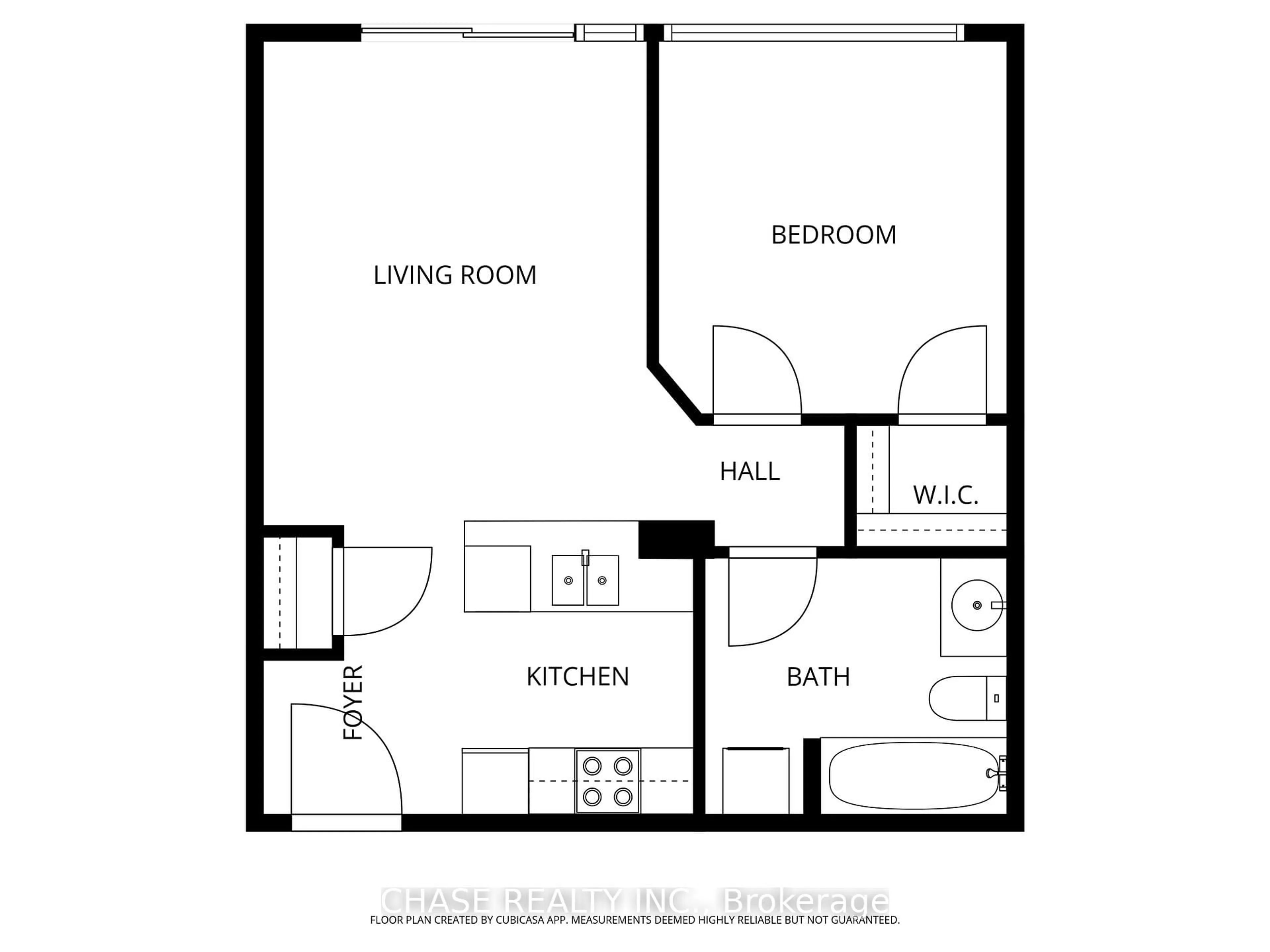 Floor plan for 125 Shoreview Pl #638, Hamilton Ontario L8E 0K3