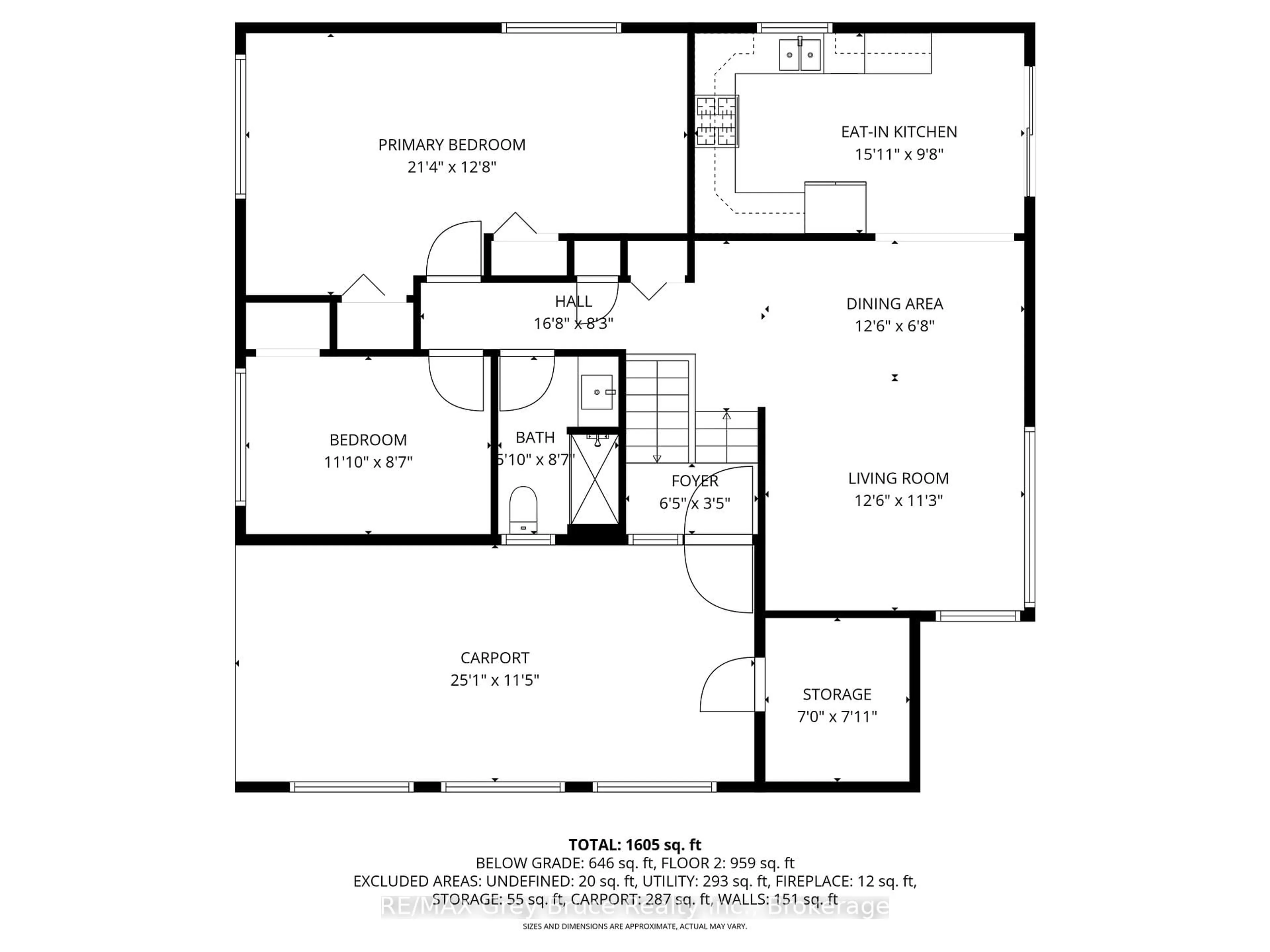 Floor plan for 242 6th Ave, Owen Sound Ontario N4K 2T3