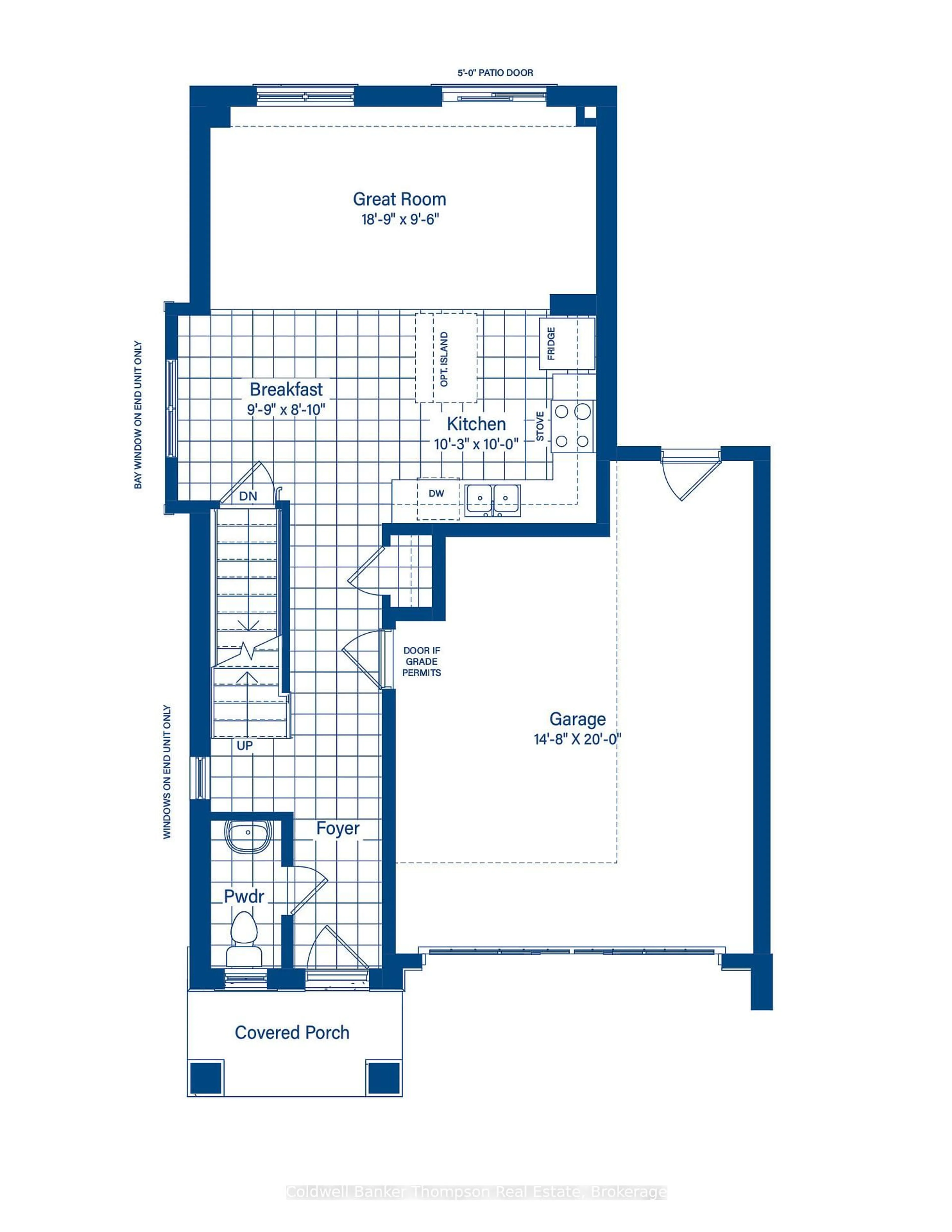 Floor plan for 43 Charles Morley Blvd, Huntsville Ontario P1H 0G5