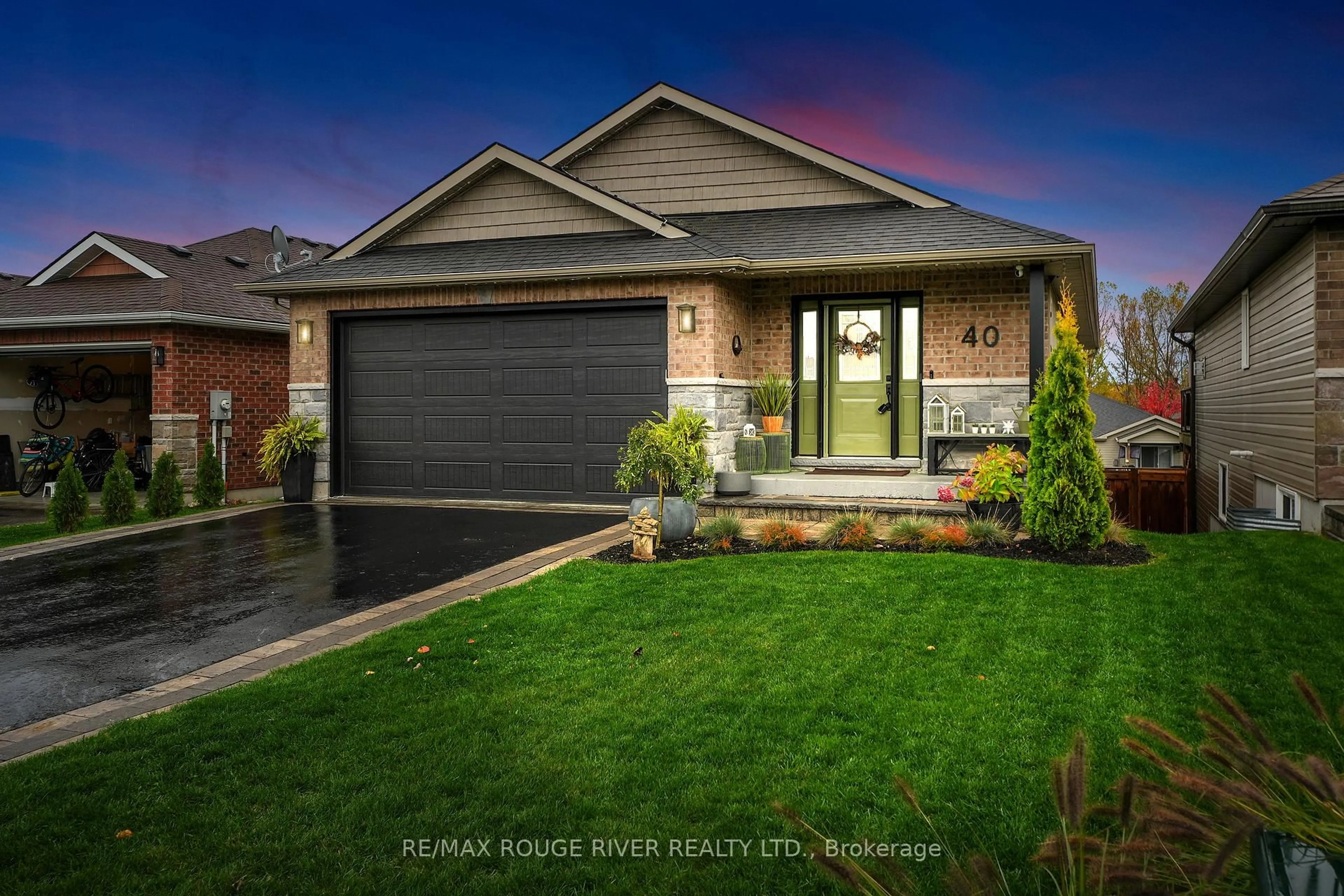 Home with brick exterior material, street for 40 Cortland Way, Brighton Ontario K0K 1H0