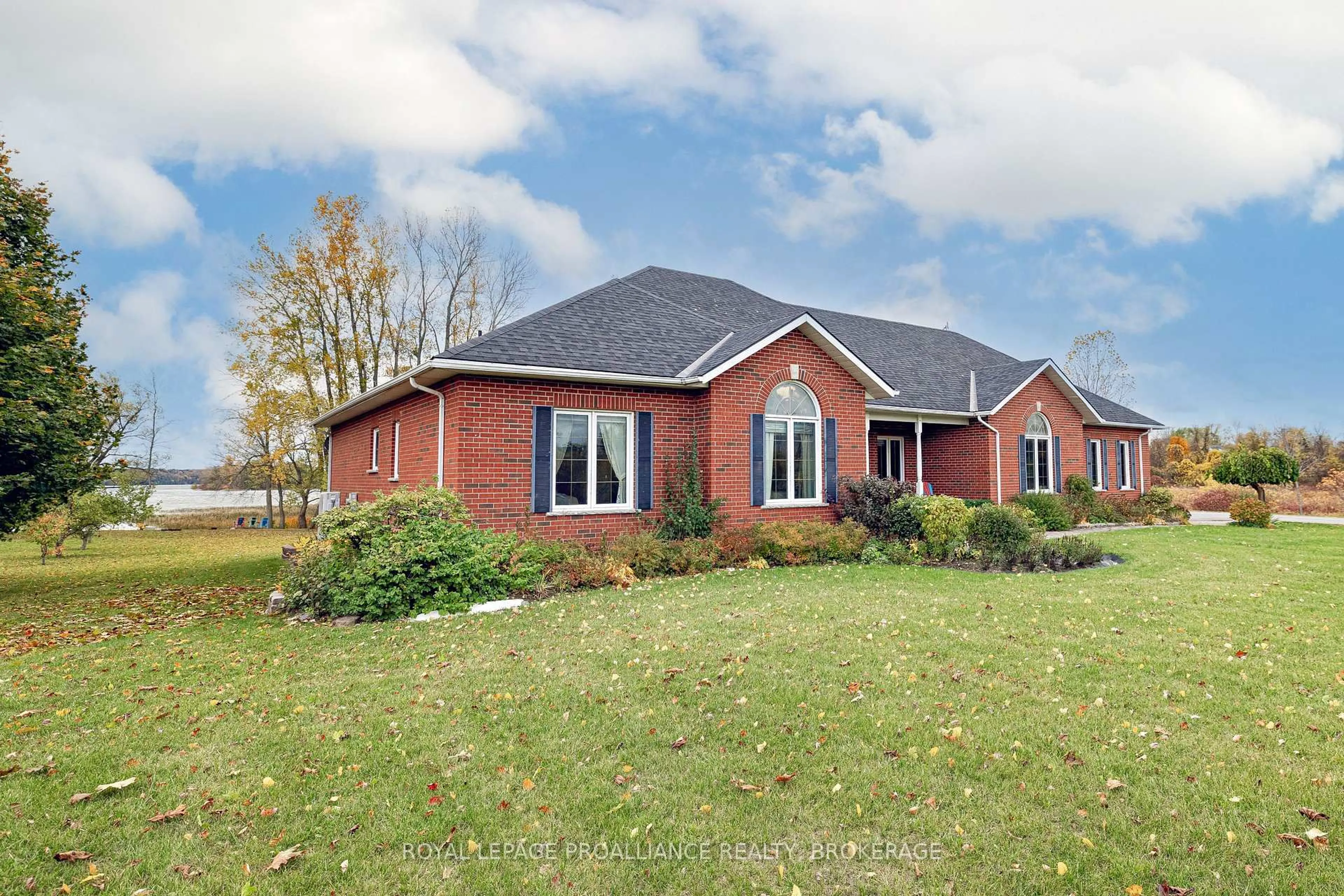 Home with brick exterior material, water/lake/river/ocean view for 116 Schenk St, Bath Ontario K0H 1G0